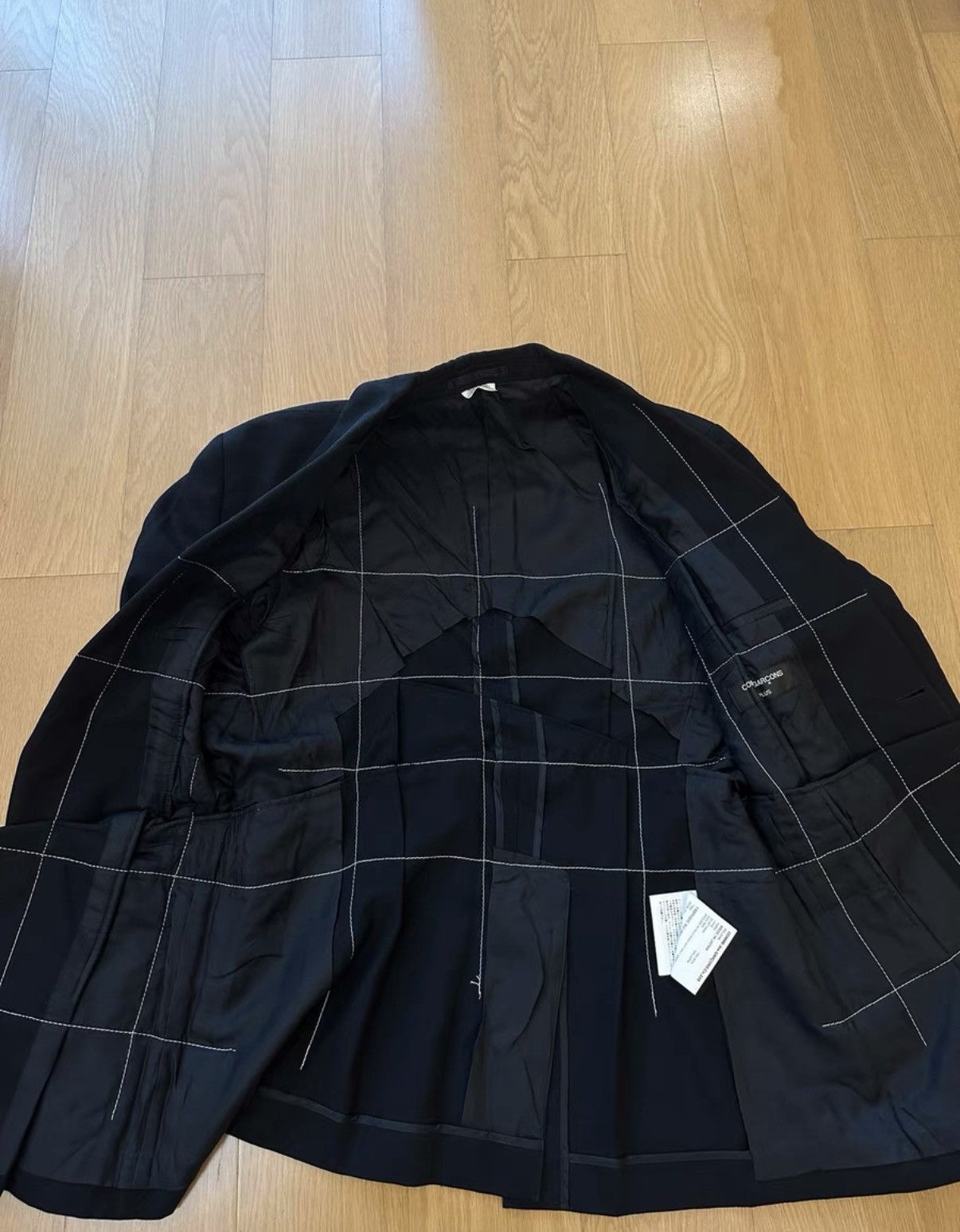 Comme des Garcons COMME des GARCONS Rei Kawakubo brand new suit set Size 38R - 3 Thumbnail