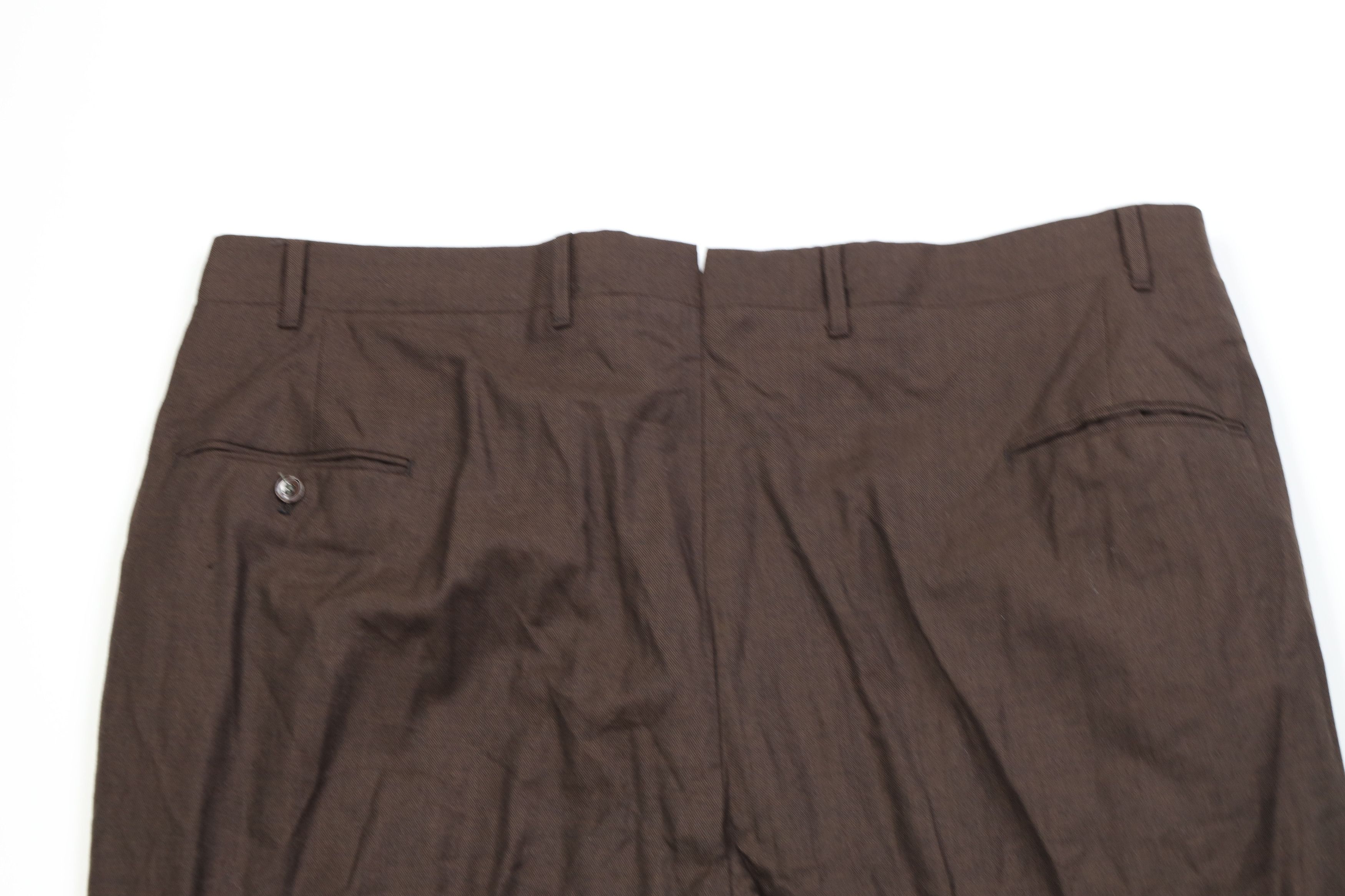 Vintage Vintage 60s 70s Streetwear Wide Leg Chino Pants Brown USA Size US 42 / EU 58 - 9 Thumbnail
