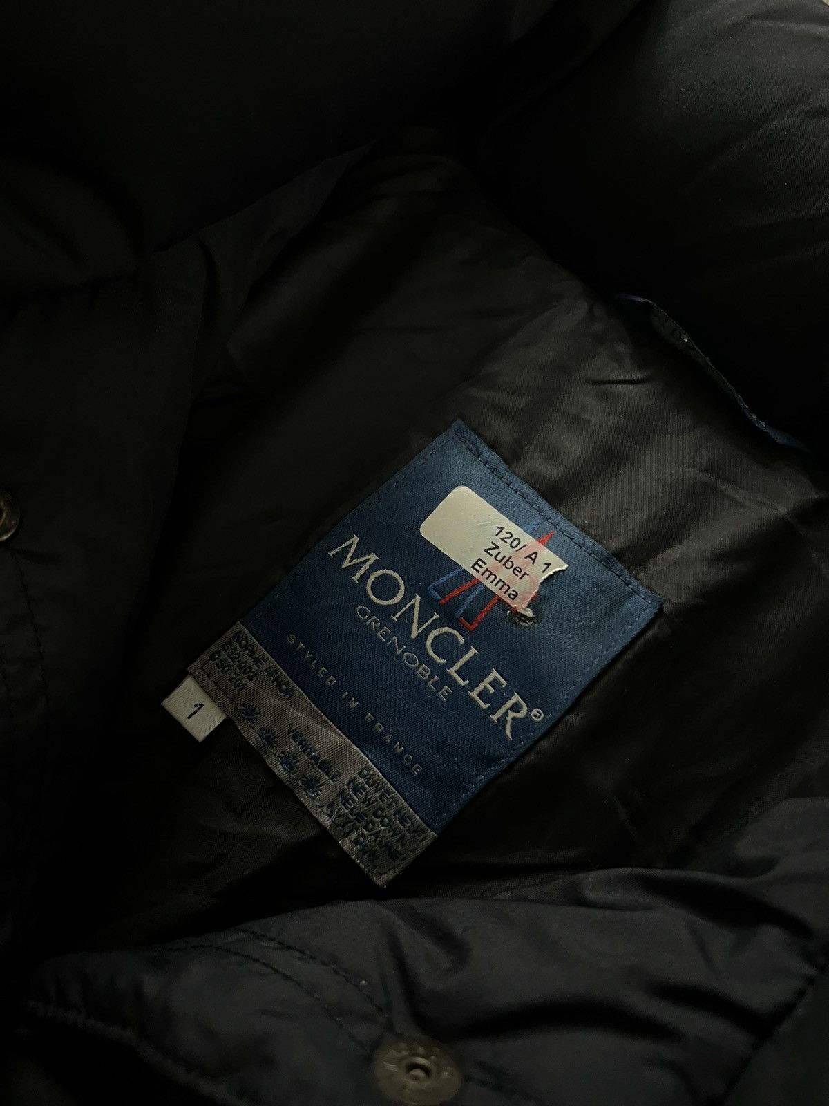 Moncler Moncler Grenoble Vintage 1980s Women Grey Down Jacket Size 1 Size M / US 6-8 / IT 42-44 - 9 Thumbnail