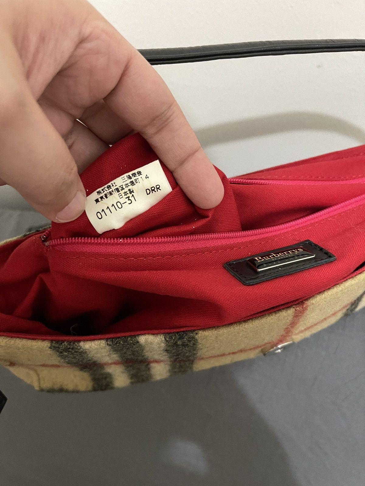 Burberry Burberry wool pochette Size ONE SIZE - 14 Thumbnail