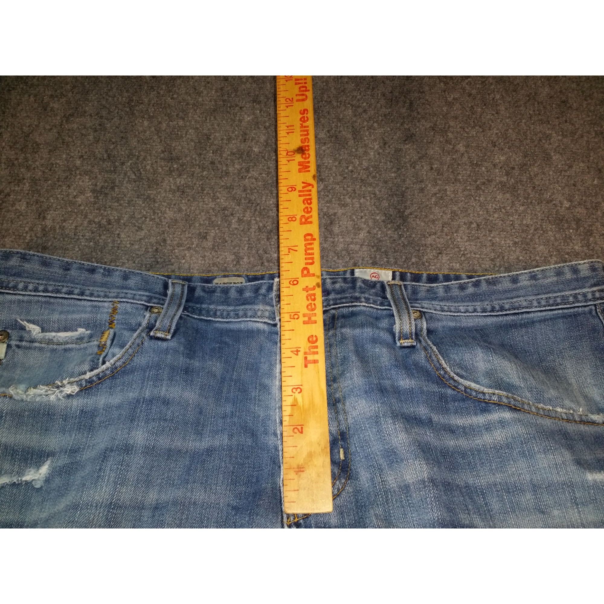 AG Adriano Goldschmied AG Adriano Goldschmied Matchbox Jeans Men Sz 38 Blue Denim M Size US 38 / EU 54 - 4 Thumbnail
