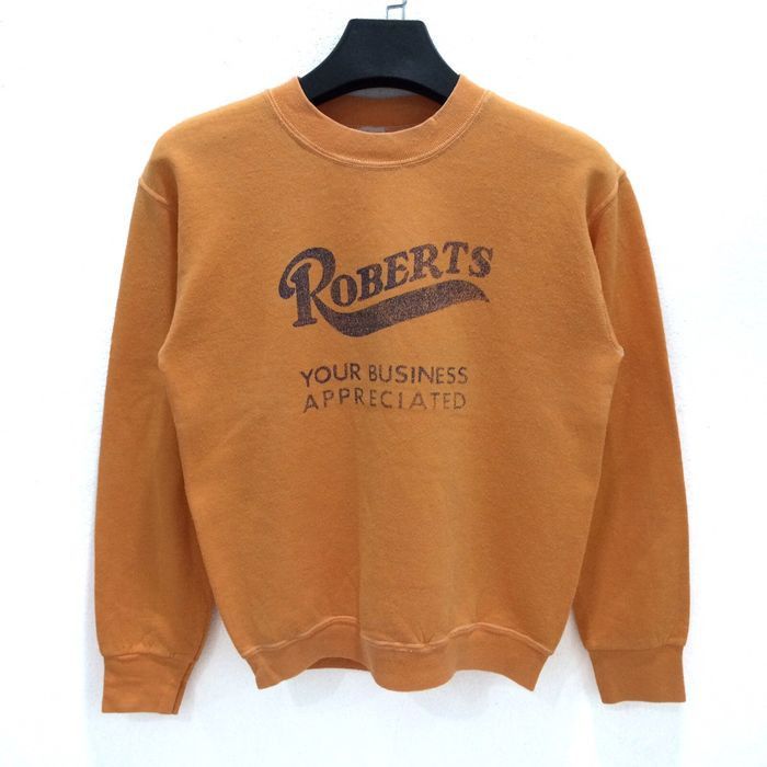 image of Vintage Roberts Spell Out Sweatshirt, Men's (Size Small)