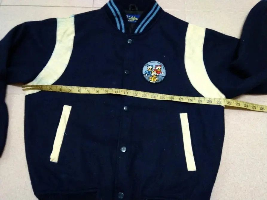 Vintage Donald Duck Vintage Varsity Jacket Size US M / EU 48-50 / 2 - 16 Thumbnail