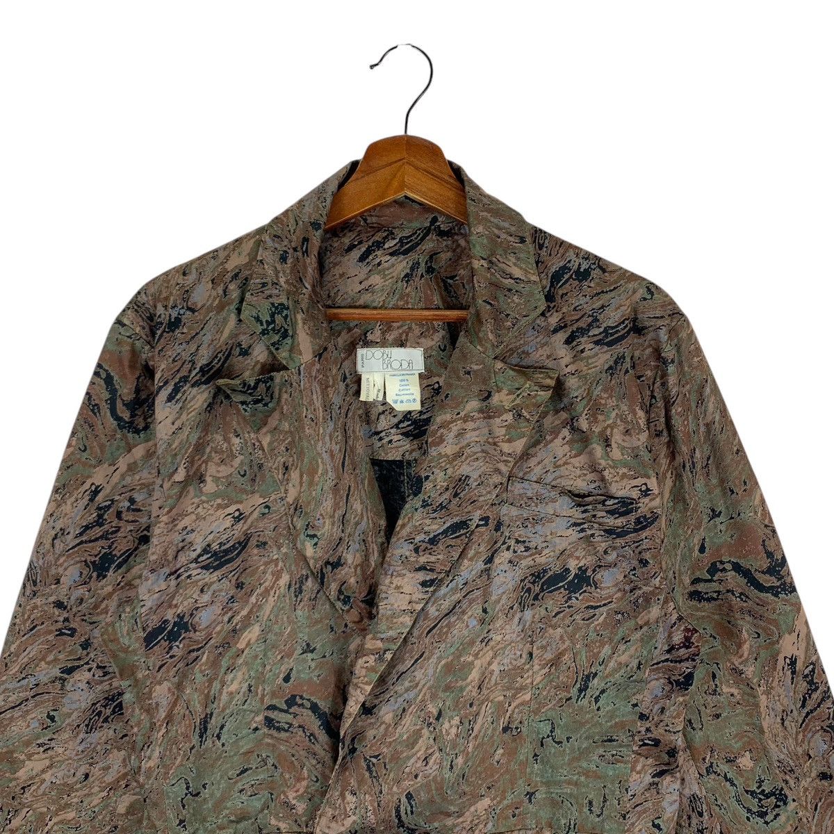 Designer × Vintage Vintage 80s Doby Broda France Fashion Designer Double Breast Size M / US 6-8 / IT 42-44 - 4 Thumbnail