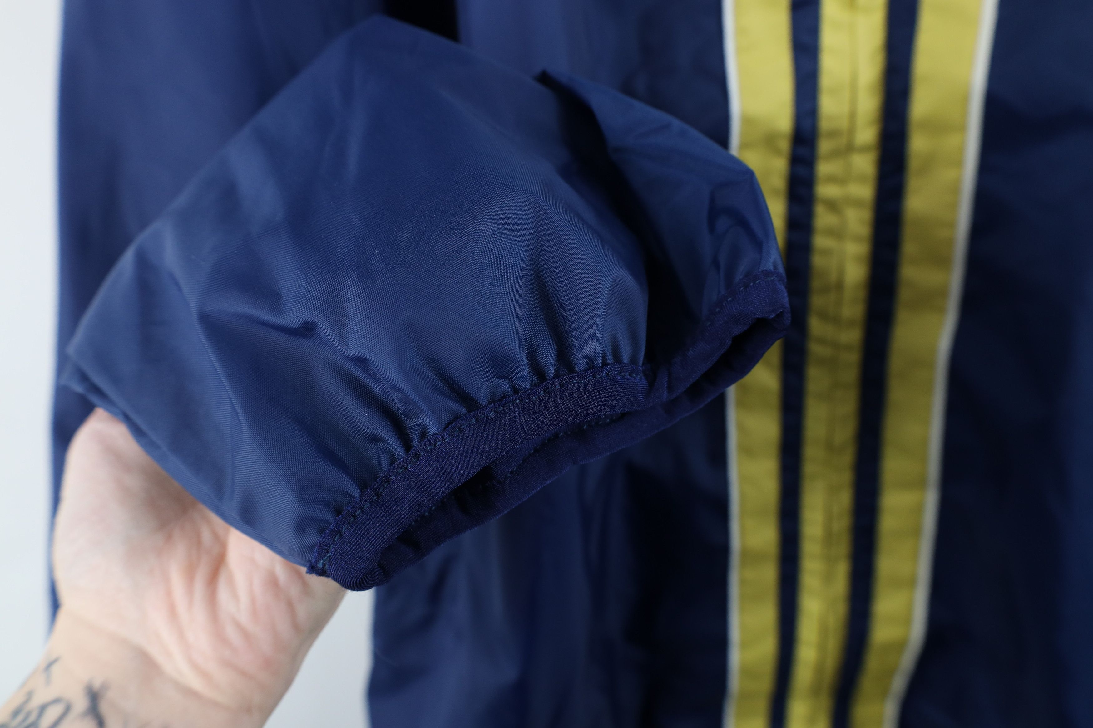 Adidas Vintage Adidas Dame University Lined Windbreaker Jacket Blue Size US XL / EU 56 / 4 - 9 Thumbnail