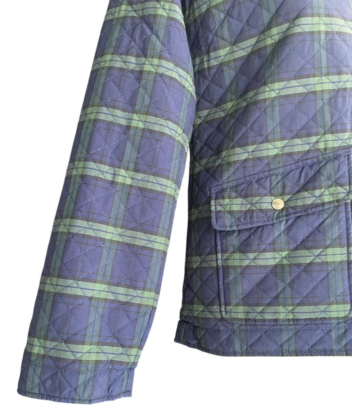Aigle × Vintage Rare AIGLE Quilted Checkered Jacket Size US M / EU 48-50 / 2 - 5 Thumbnail