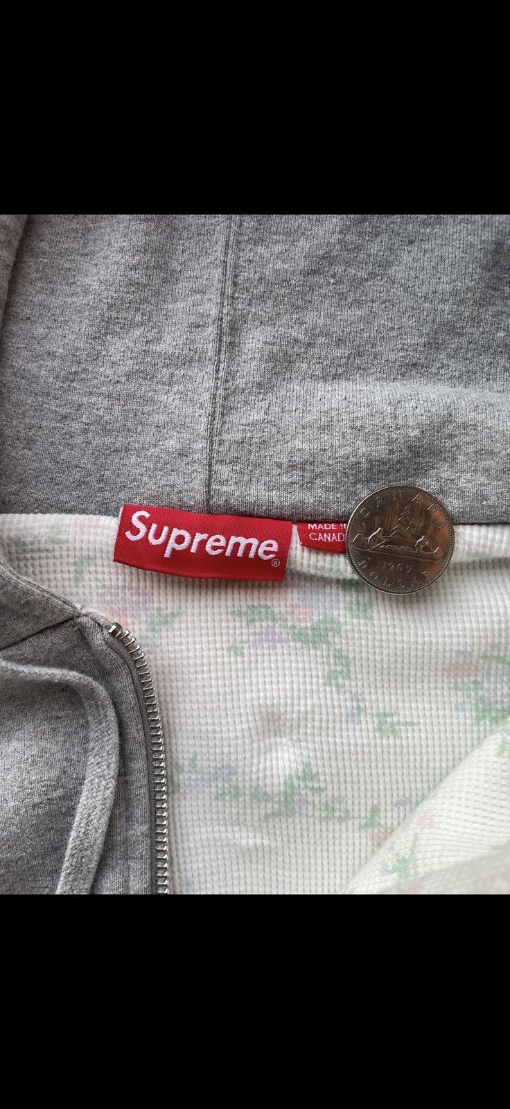 Supreme Supreme Small Box Zip Up Size US XL / EU 56 / 4 - 2 Thumbnail