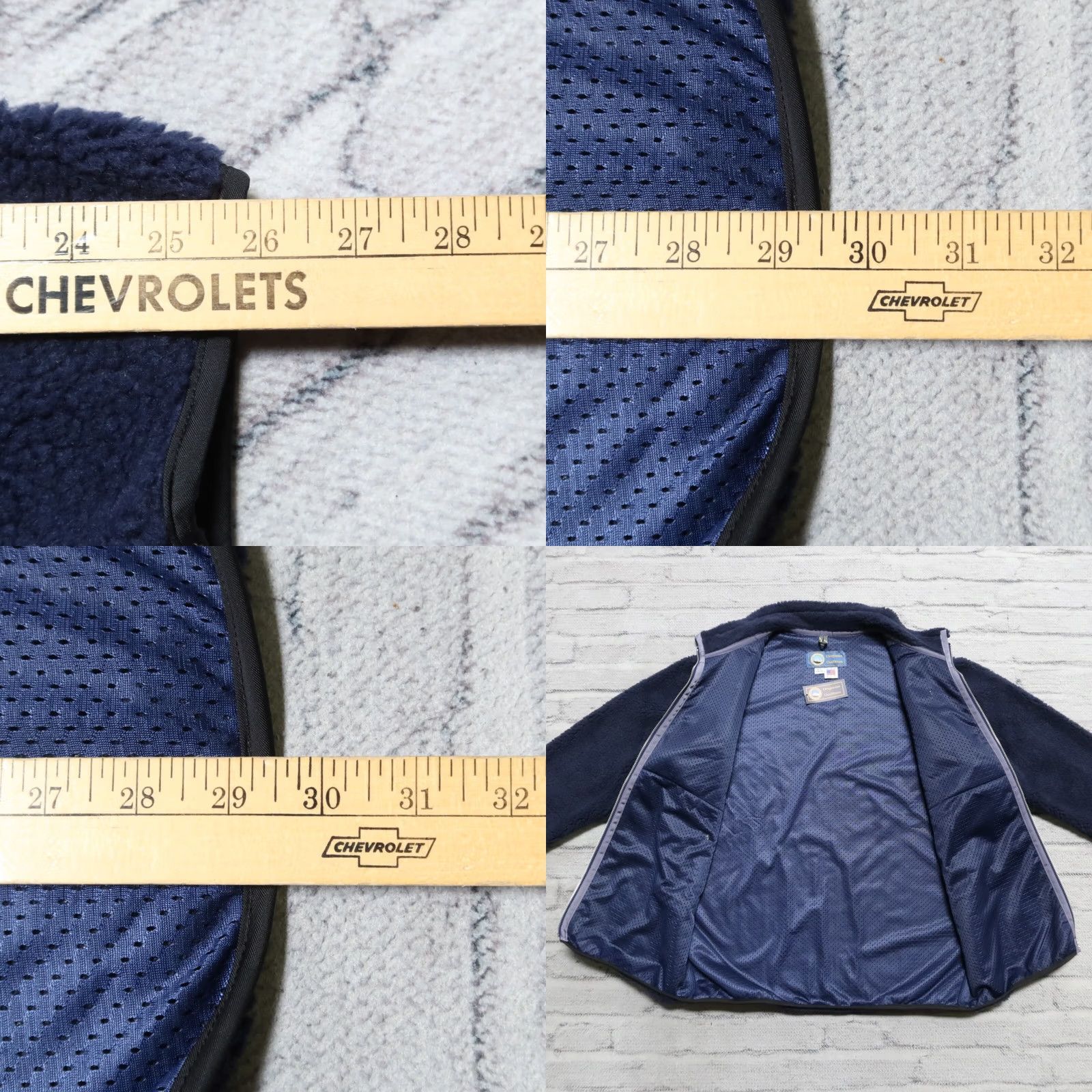 Vintage Oregonian Outfitters Pile Fleece Jacket Navy L Jacket Men Size US L / EU 52-54 / 3 - 8 Thumbnail