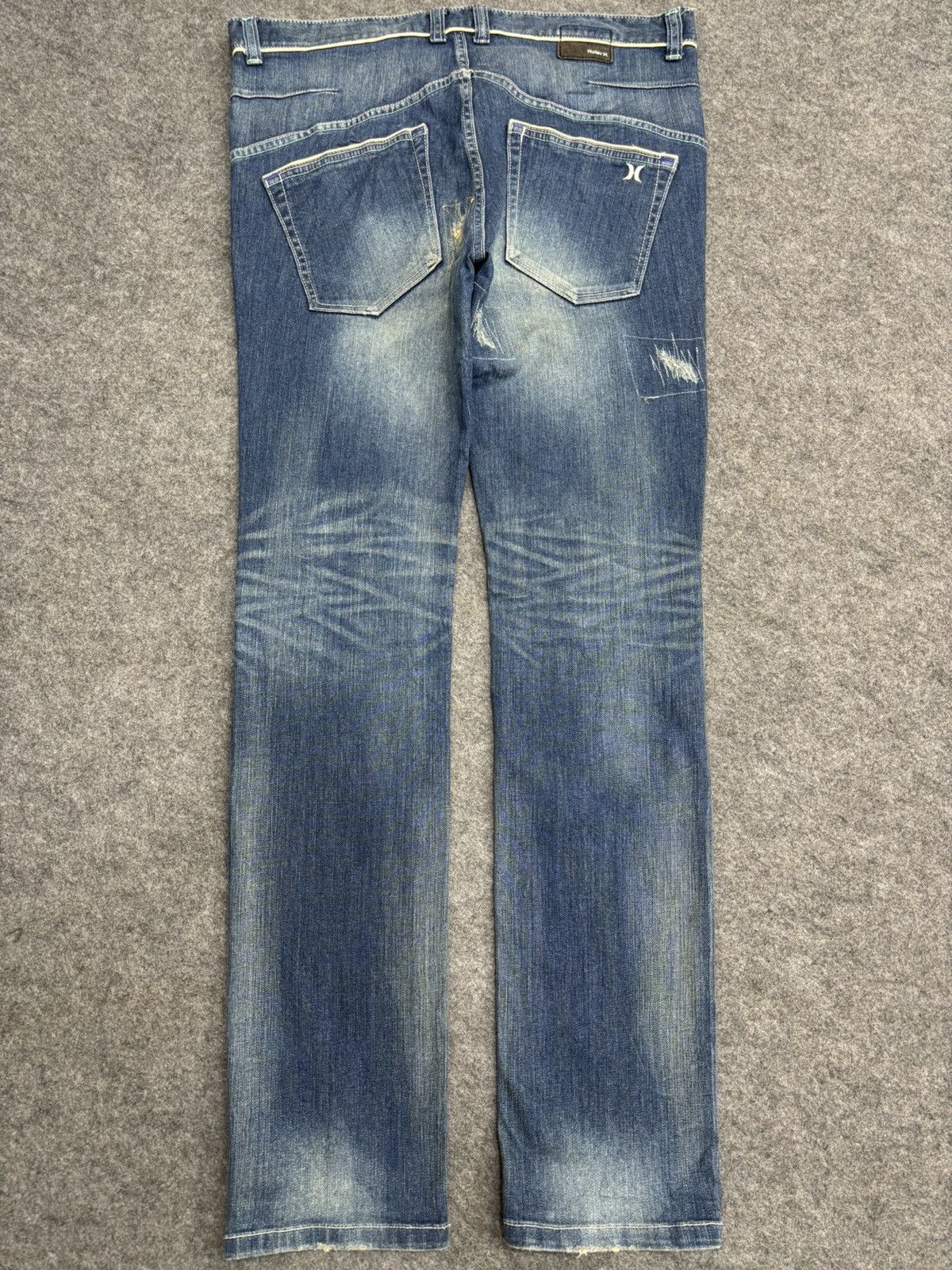 Hurley 💥Punk Style💥Hurley Patchwork Skinny Denim F598 Size US 36 / EU 52 - 21 Thumbnail