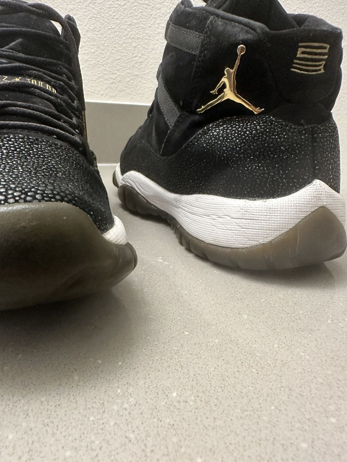 Jordan Brand Jordan 11 Retro Heiress Black Stingray Size US 8 / EU 41 - 6 Thumbnail