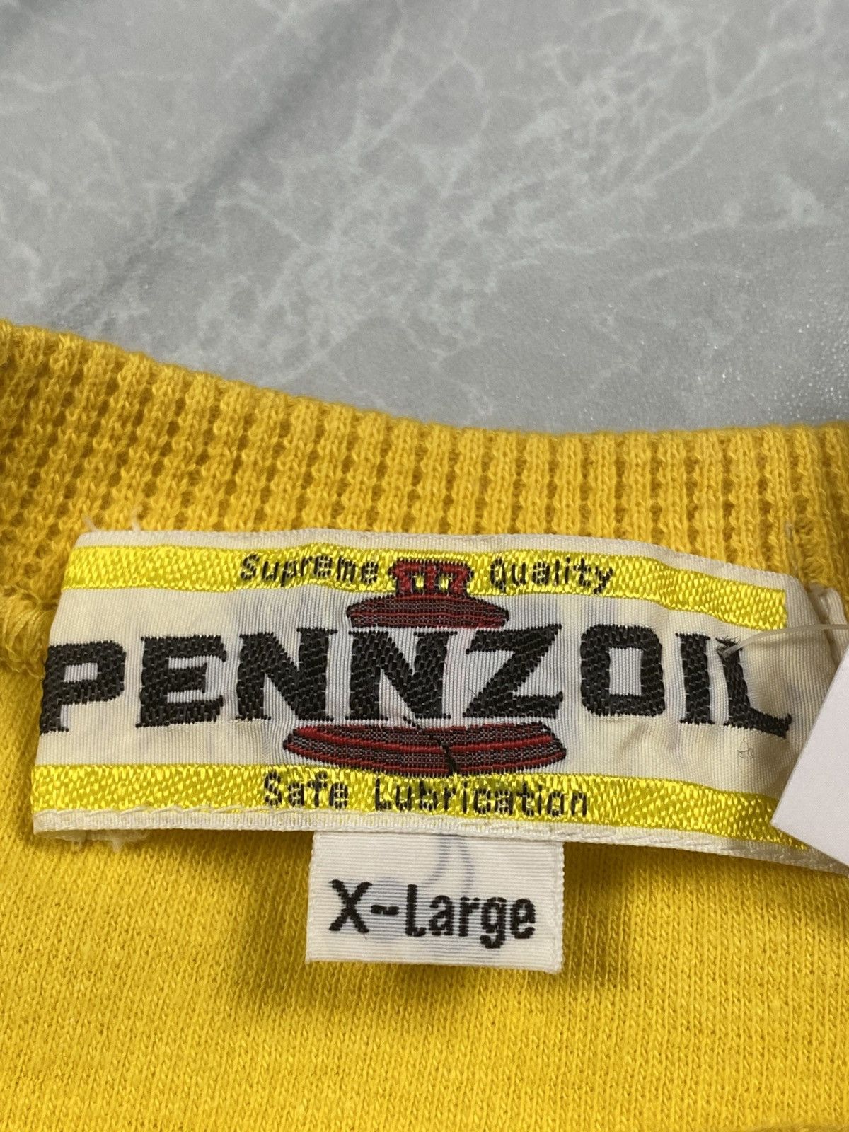 Japanese Brand Vintage 90s Japan Pennzoil Lubrication Oil Crewneck Size US L / EU 52-54 / 3 - 6 Thumbnail