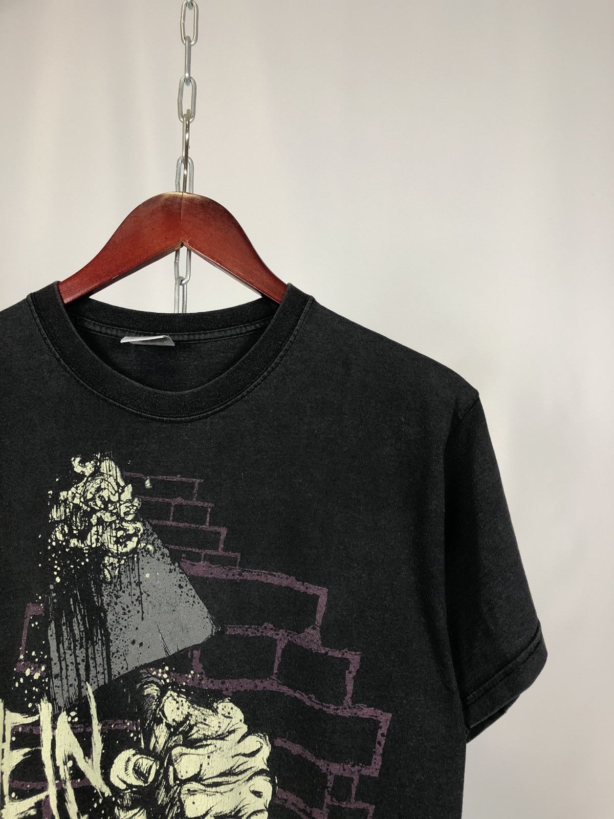 Band Tees Rammstein stein um stein 00s 2004 vintage T-shirts Size US M / EU 48-50 / 2 - 2 Thumbnail
