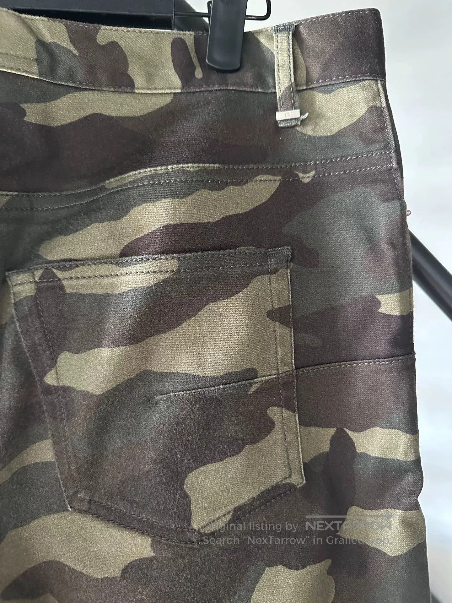 Kris Van Assche Dior Homme Camo Jeans from SS16 Collection. Size US 33 - 4 Thumbnail