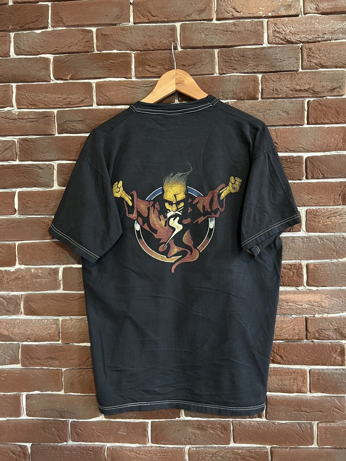 Band Tees Rare Vintage Thunderdome Wizard Gabber Band Tshirt 90s Size US L / EU 52-54 / 3 - 2 Thumbnail