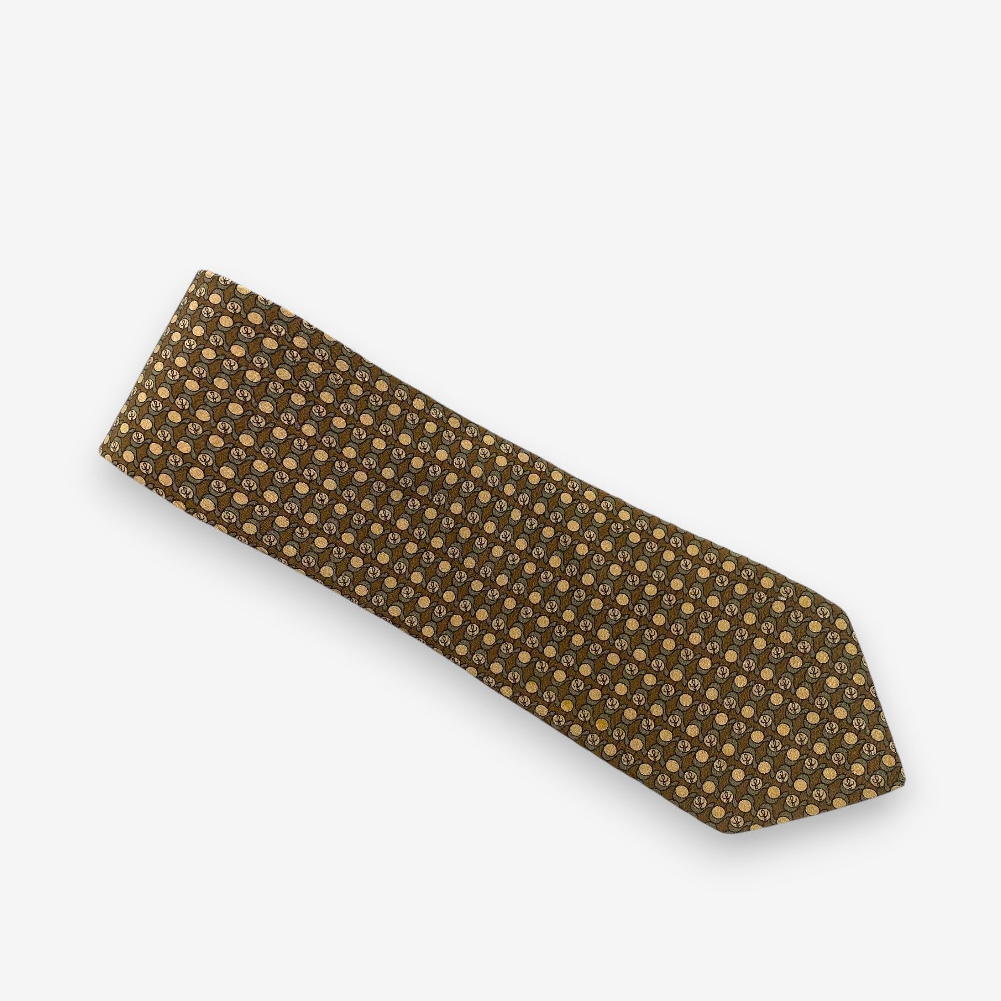 Loewe Vintage Loewe SILK Necktie Cravate Pure Silk Neck Tie Size ONE SIZE - 2 Thumbnail