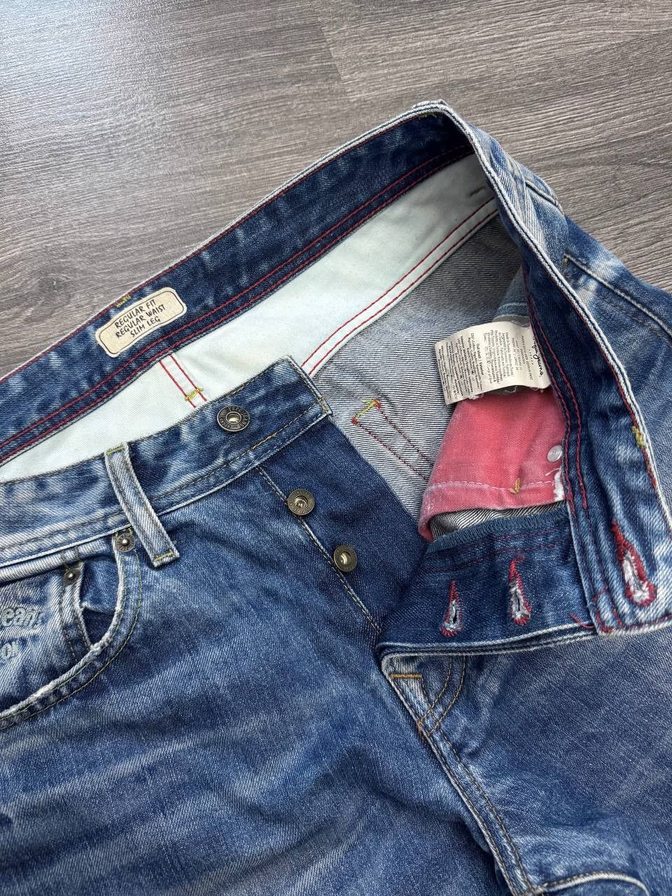 Pepe Jeans Pepe Jeans London Mens Light Blue Jeans Size US 32 / EU 48 - 7 Thumbnail