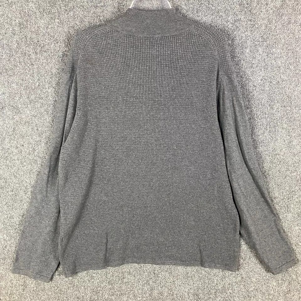 Zachary Prell Zachary Prell 1/4 Zip Men's XXL Sweater 2XL Pullover Gray Size US XXL / EU 58 / 5 - 8 Thumbnail