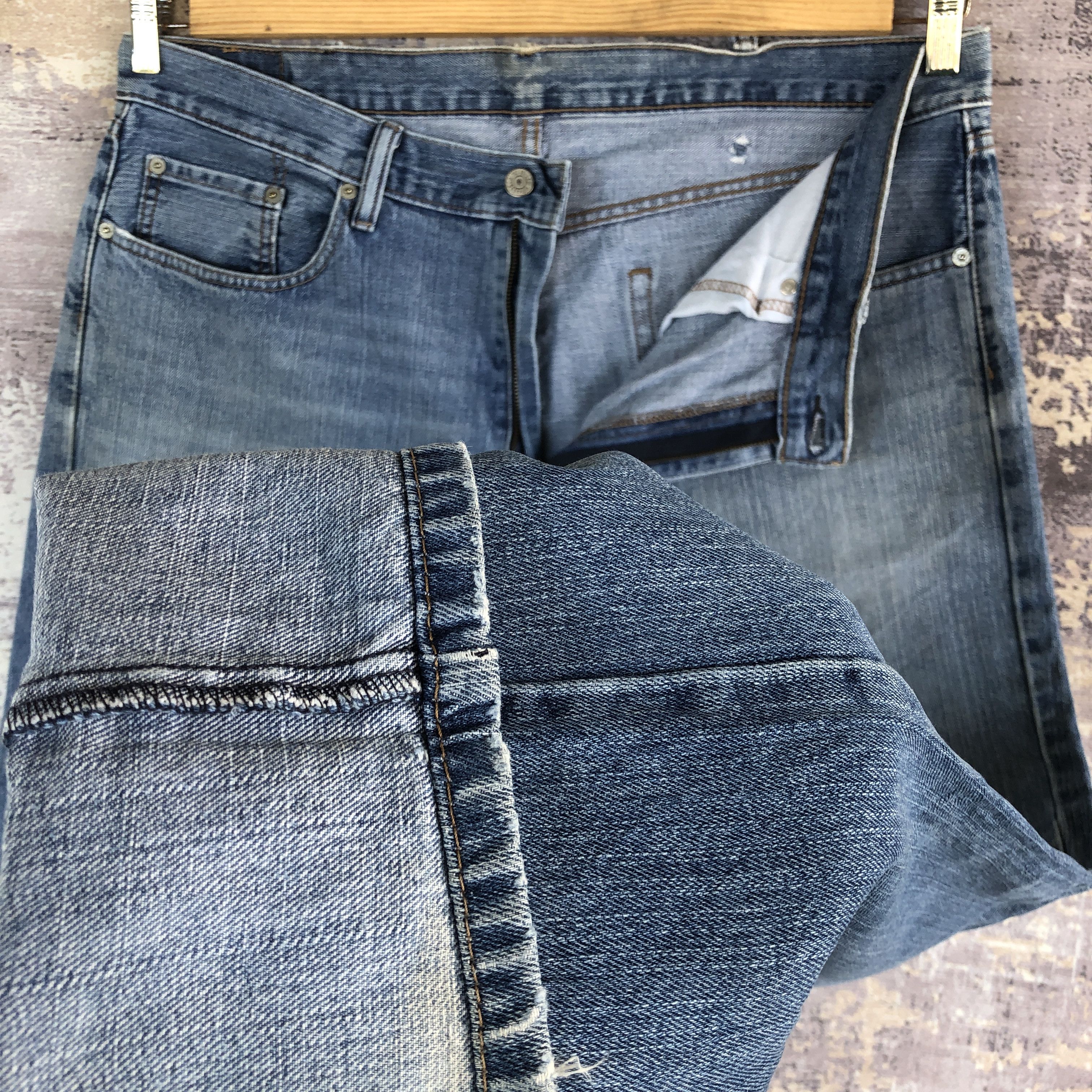 Levi's Vintage Levis 559 Baggy Jeans Levi's Faded Light Wash Denim Size US 40 / EU 56 - 9 Thumbnail