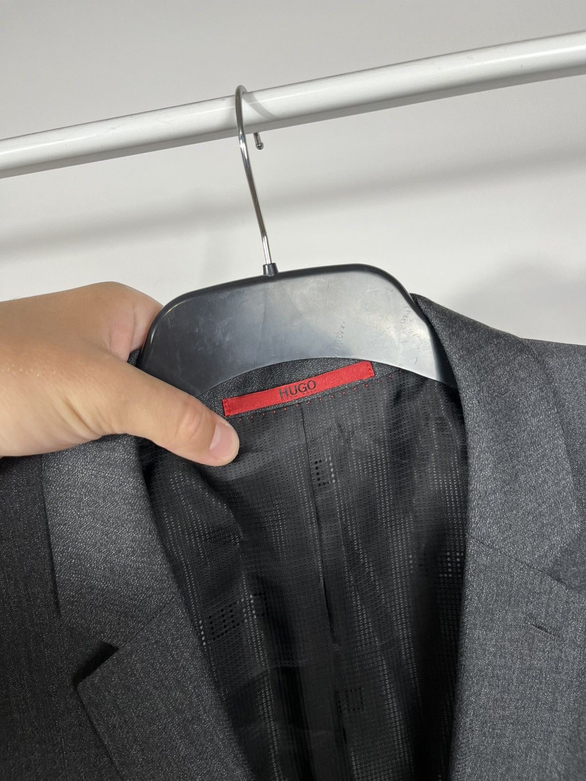 Hugo Boss Hugo Boss wool blazer and vest set gray, size 40L (M/L) Size 40L - 7 Thumbnail