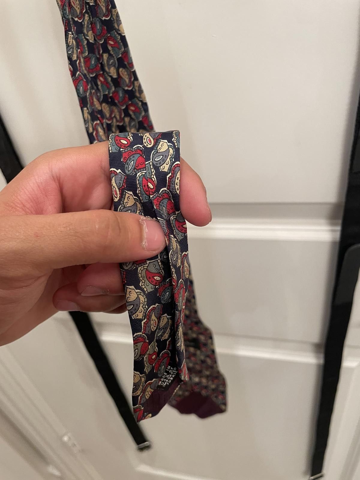 Christian Dior Monsieur Christian Dior Silk Tie - Vintage Patterned Design Size ONE SIZE - 5 Thumbnail