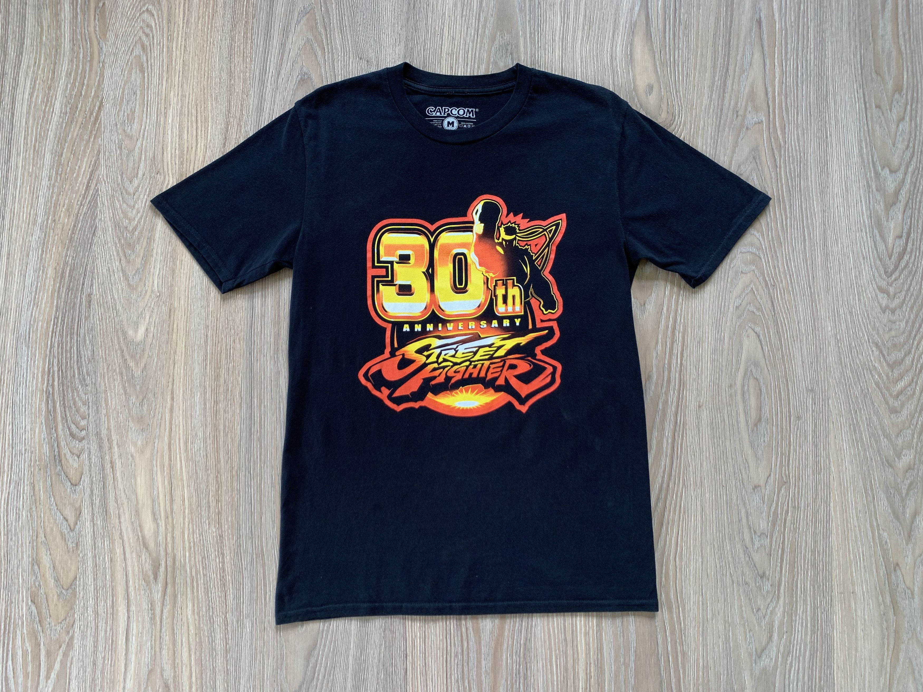 Nintendo Capcom Street Fighter 30 Anniversary 2017 T Shirt Size US M / EU 48-50 / 2 - 2 Thumbnail