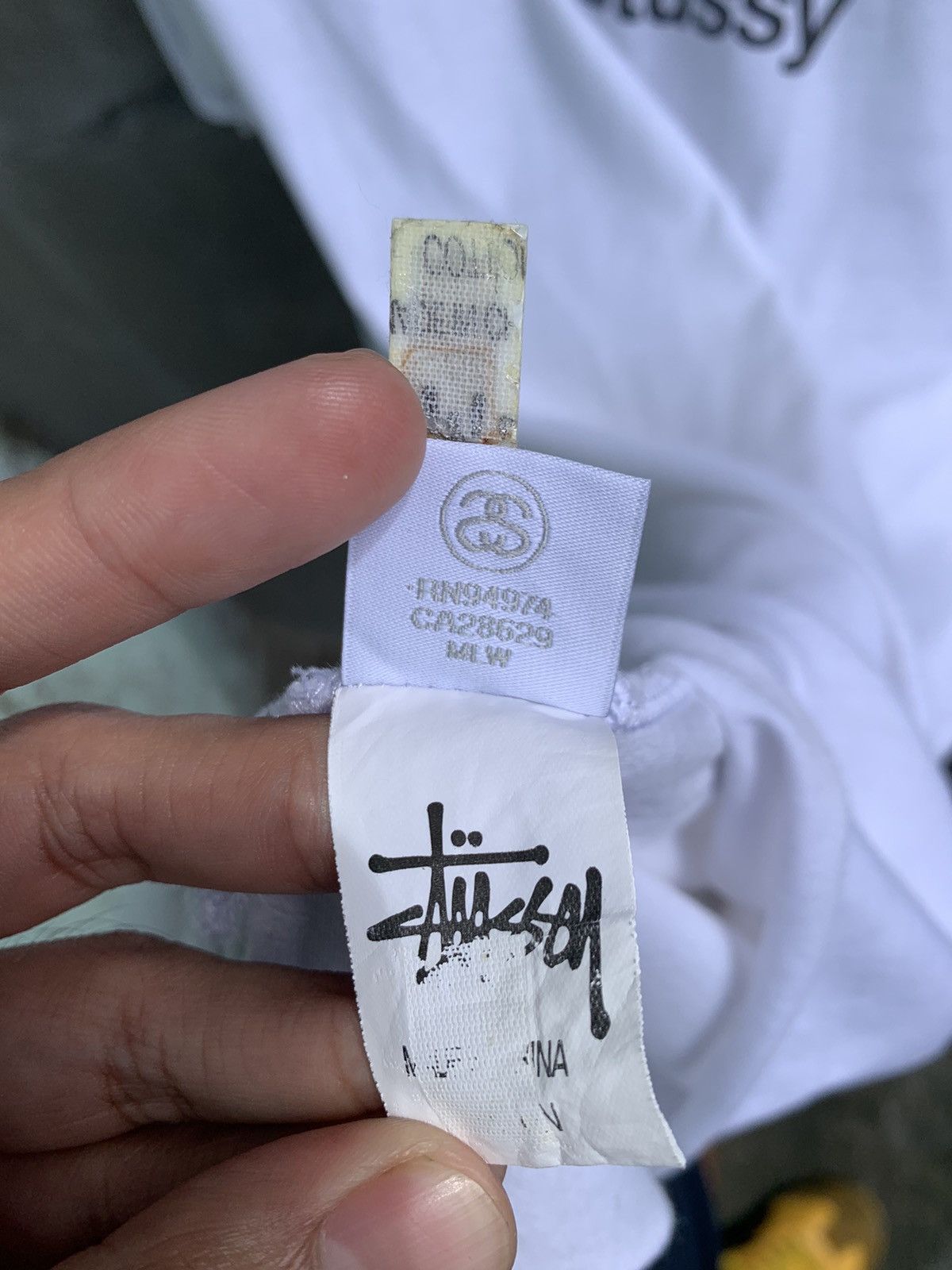 Stussy Side Taped Chain Logo Tee Size S / US 4 / IT 40 - 7 Thumbnail