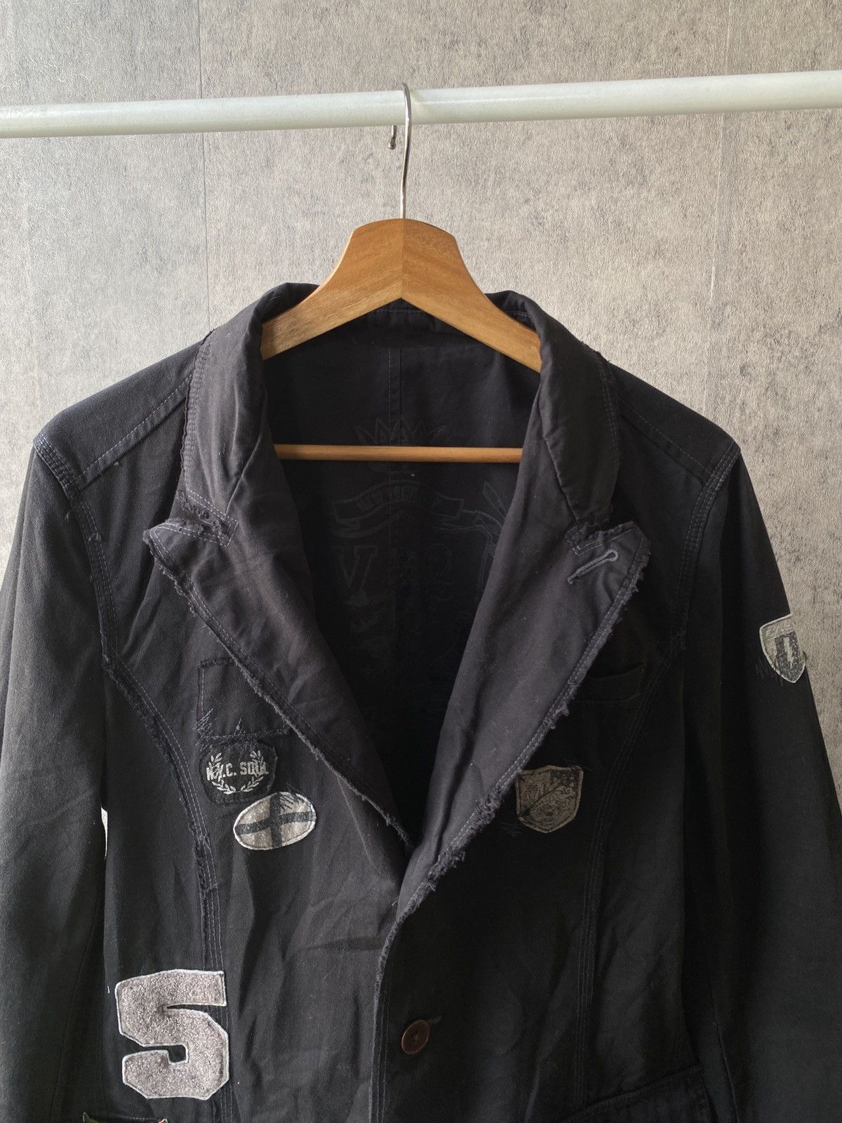 Japanese Brand × Vintage NYC SOUL JAPAN Reversible Patchwork Design Jacket Size US M / EU 48-50 / 2 - 16 Thumbnail