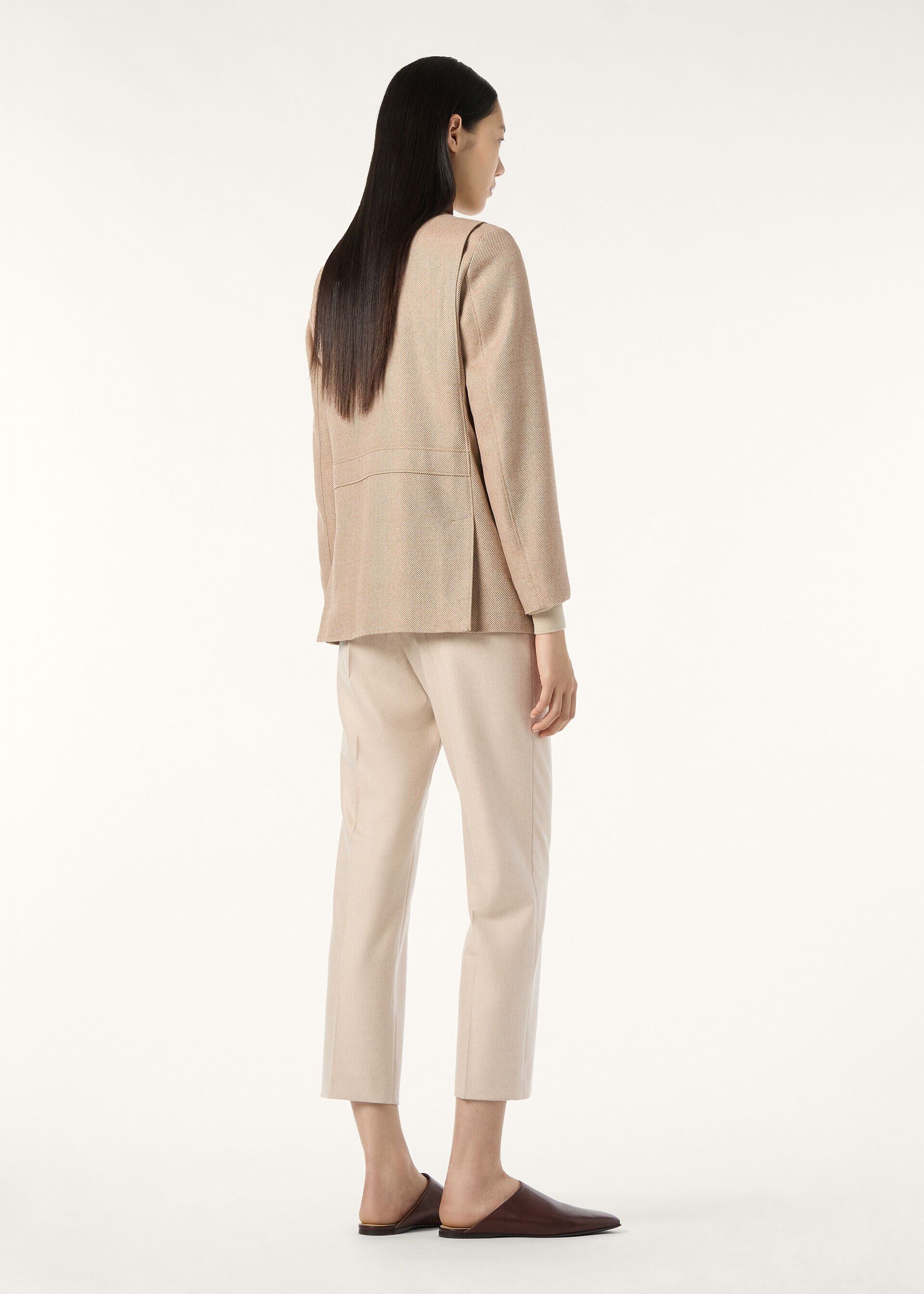 Loro Piana os11x0426 FAQ6868 Roadster Mini Jacket in Rawhide Size M / US 6-8 / IT 42-44 - 6 Thumbnail