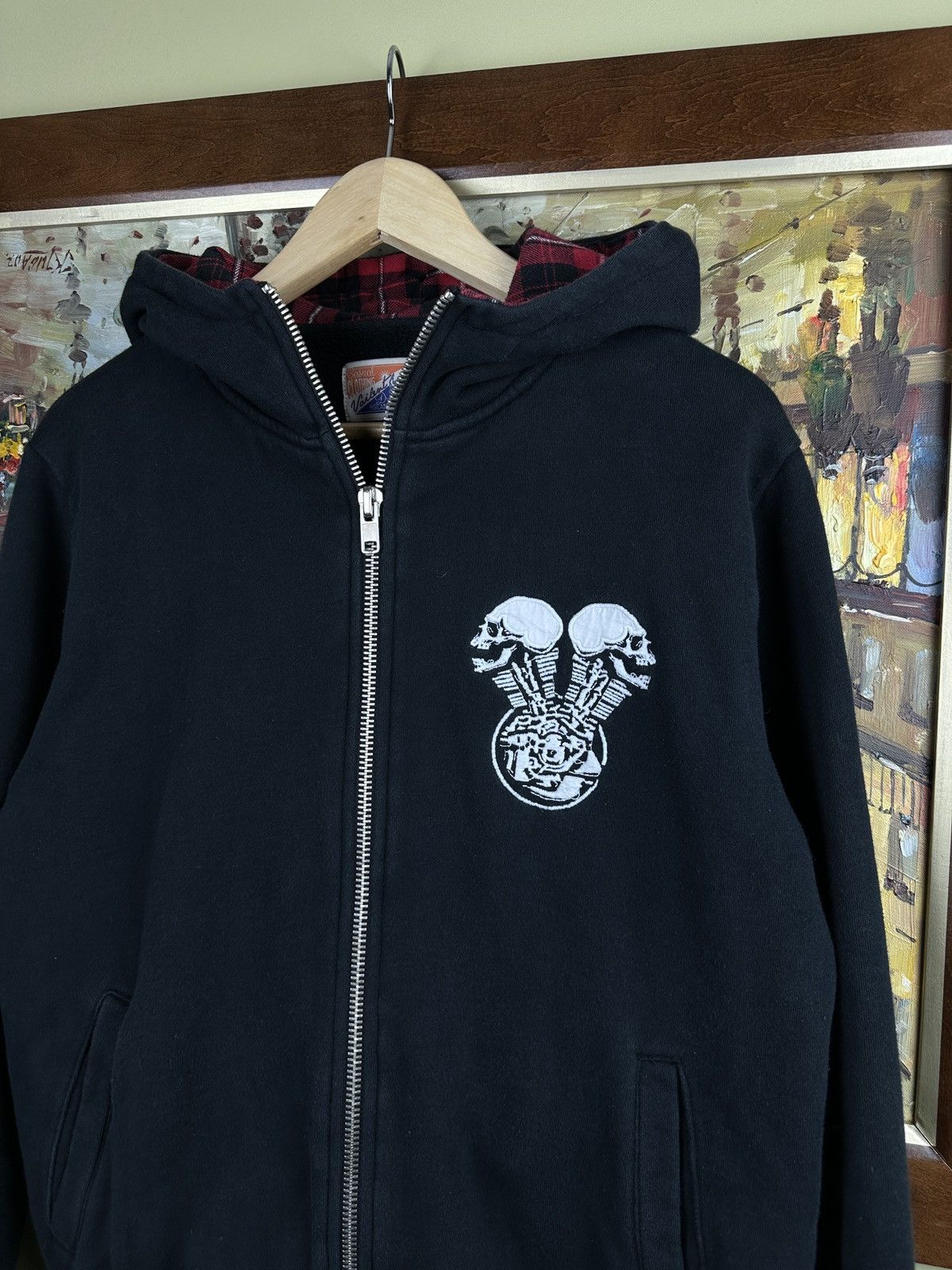Other Vintage 2000s Vailent choppers biker zip hoodie Size US M / EU 48-50 / 2 - 2 Thumbnail