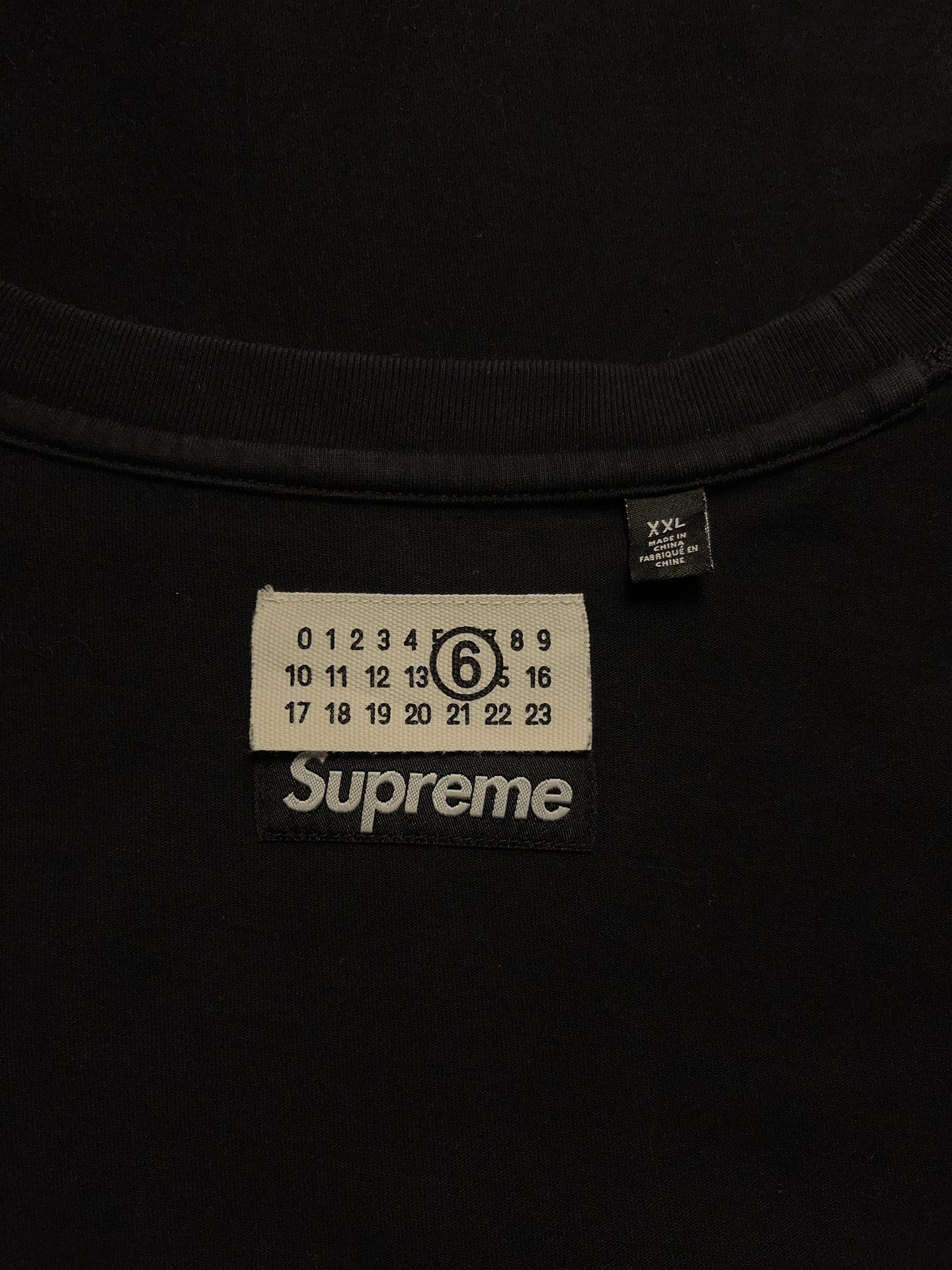 Maison Margiela × Supreme Supreme x Maison Margiela MM6 oversized t-shirt Size US XXL / EU 58 / 5 - 4 Thumbnail