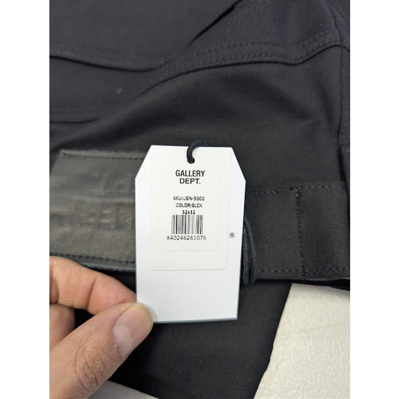Gallery Dept. o1rshd1 Striped Logan Poly Flared Pants in Black Size US 32 / EU 48 - 19 Thumbnail