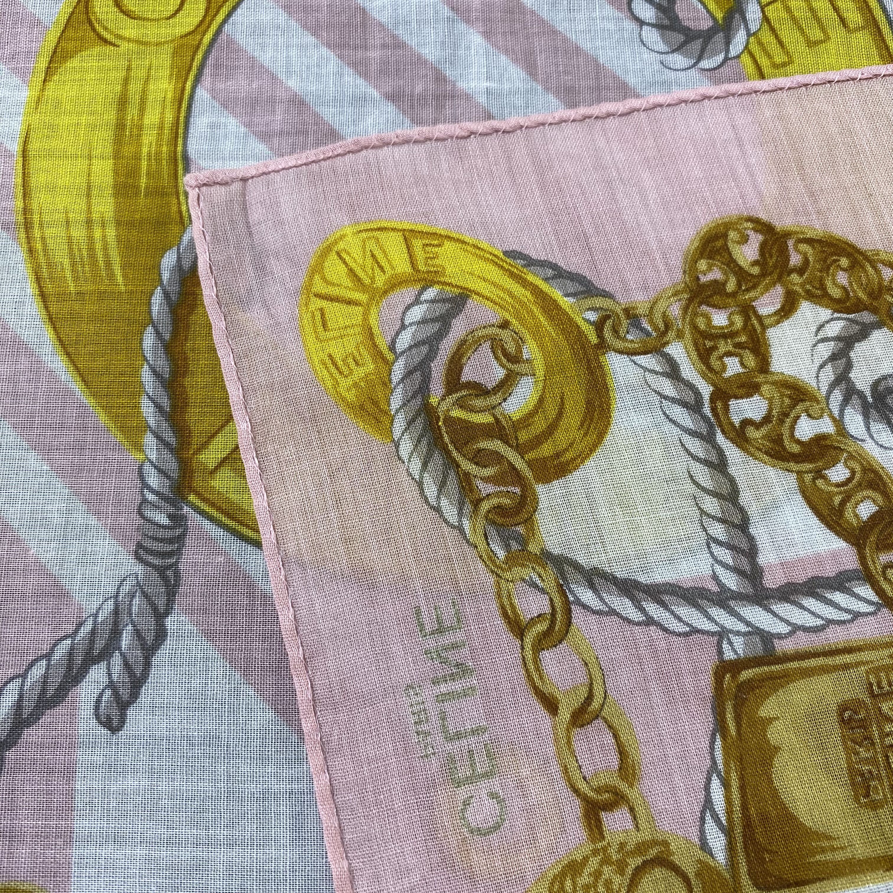 Celine × Vintage Celine Handkerchief / Bandana / Neckerchief-B1292 Size ONE SIZE - 7 Thumbnail