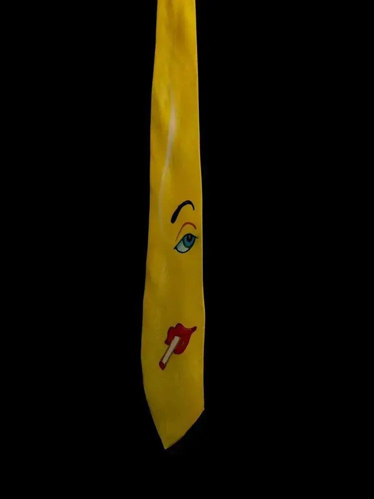 Yohji Yamamoto Yohji Yamamoto 90s beautiful women tie-2505 Size ONE SIZE - 2 Thumbnail