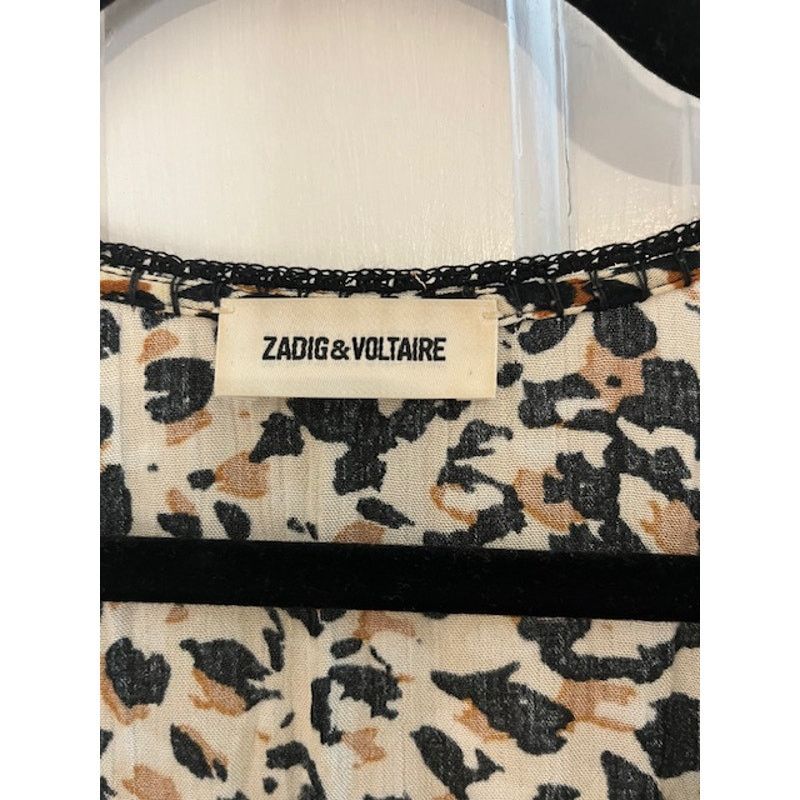 Zadig & Voltaire Zadig and Voltaire Animal Print Dress - X-small Size XS / US 0-2 / IT 36-38 - 5 Thumbnail