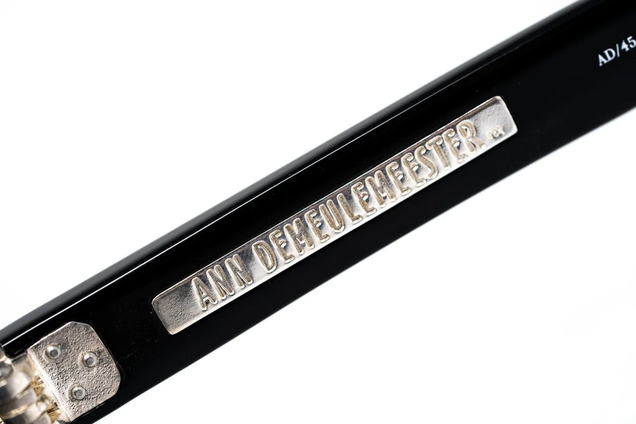 Ann Demeulemeester Ann Demeulemeester Sunglasses Round Black and Graduated Size ONE SIZE - 8 Thumbnail