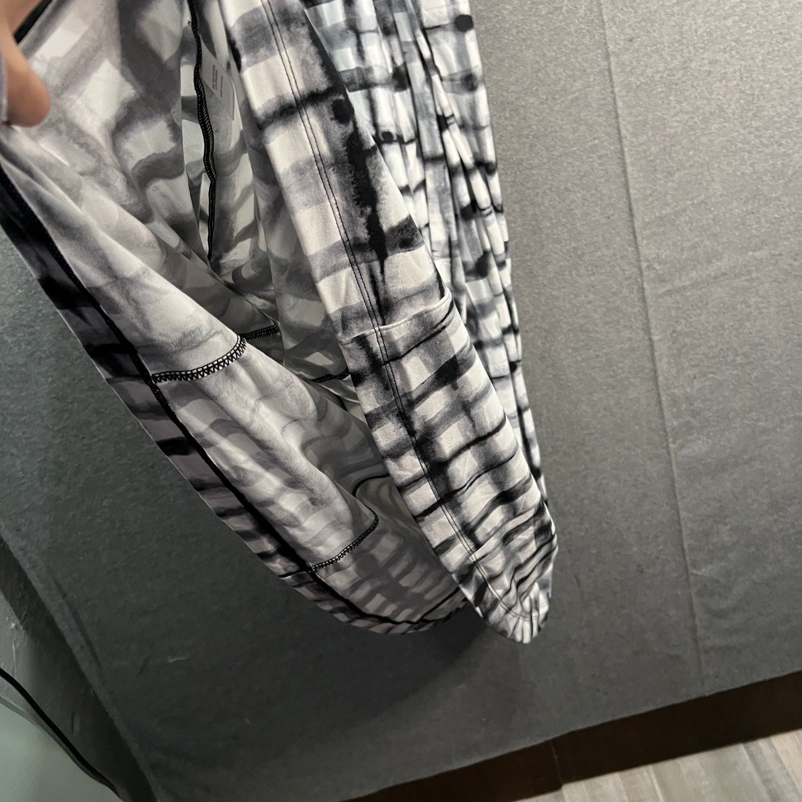 Other Cuddl Duds Flexwear Paneled Maxi Dress Black Gingham Size XS / US 0-2 / IT 36-38 - 11 Thumbnail