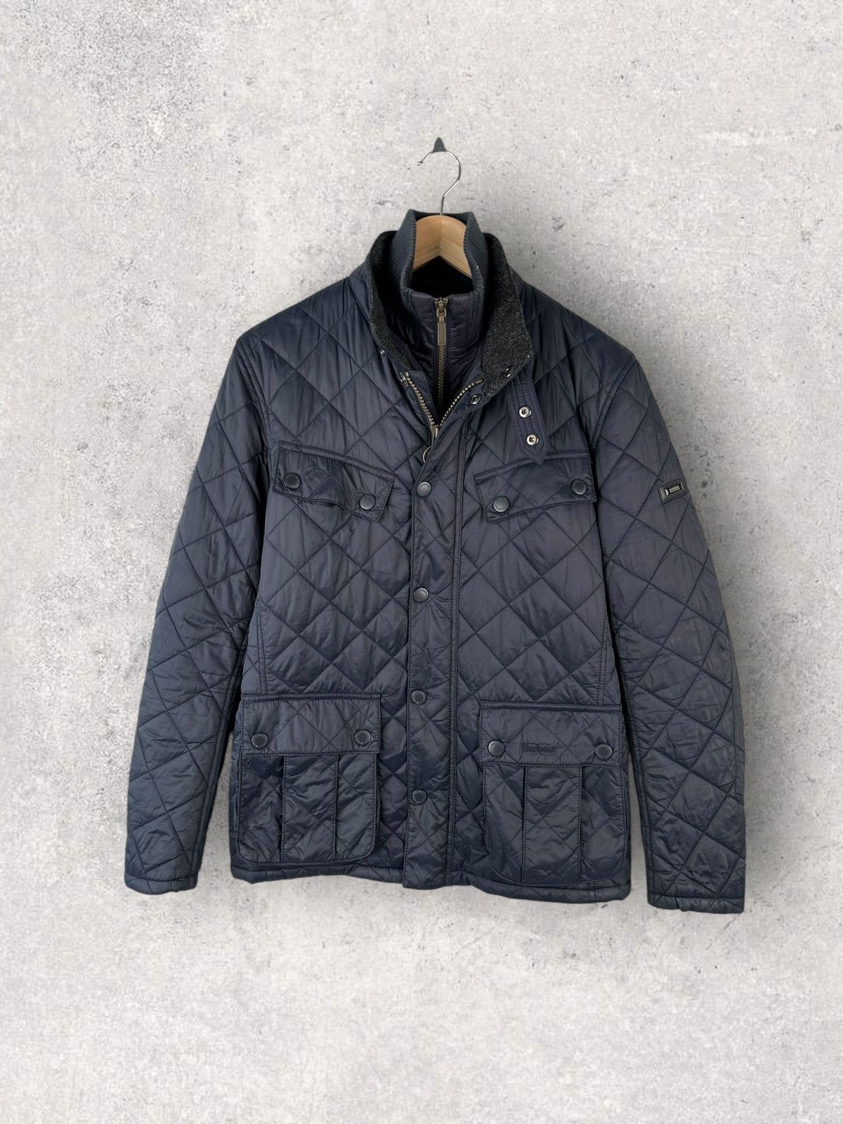 Barbour Streetwear Barbour International Windshield Quilted Jacket Grailed