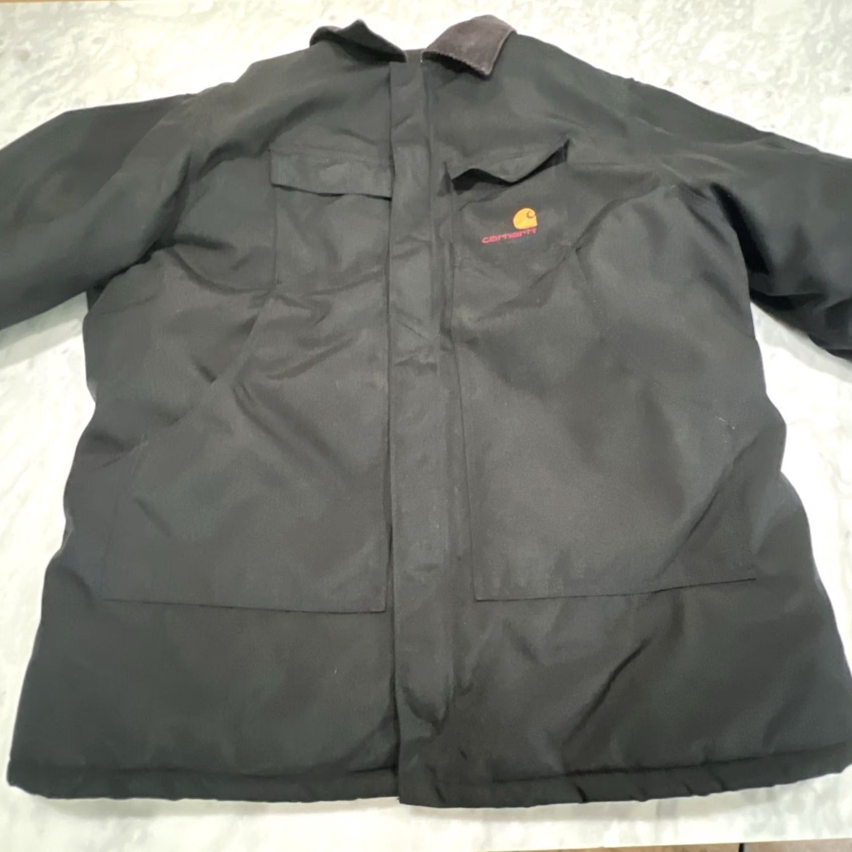 Carhartt VINTAGE Carhartt Jacket Men’s 2XL Black Union Made Chore Quilted Liner Work USA Jacket Size US XXL / EU 58 / 5 - 2 Thumbnail
