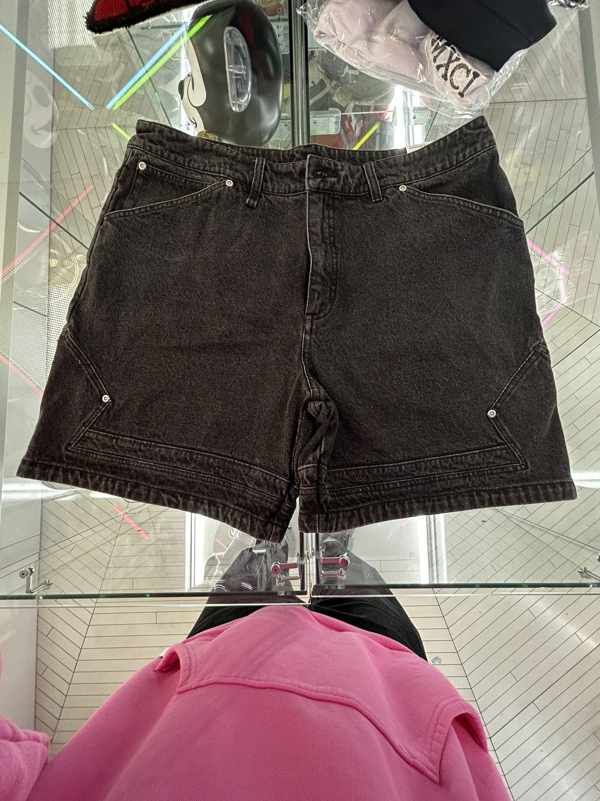 Jordan Brand Jordan men’s Air Denim Basketball shorts sample black Size US 38 / EU 54 - 3 Thumbnail