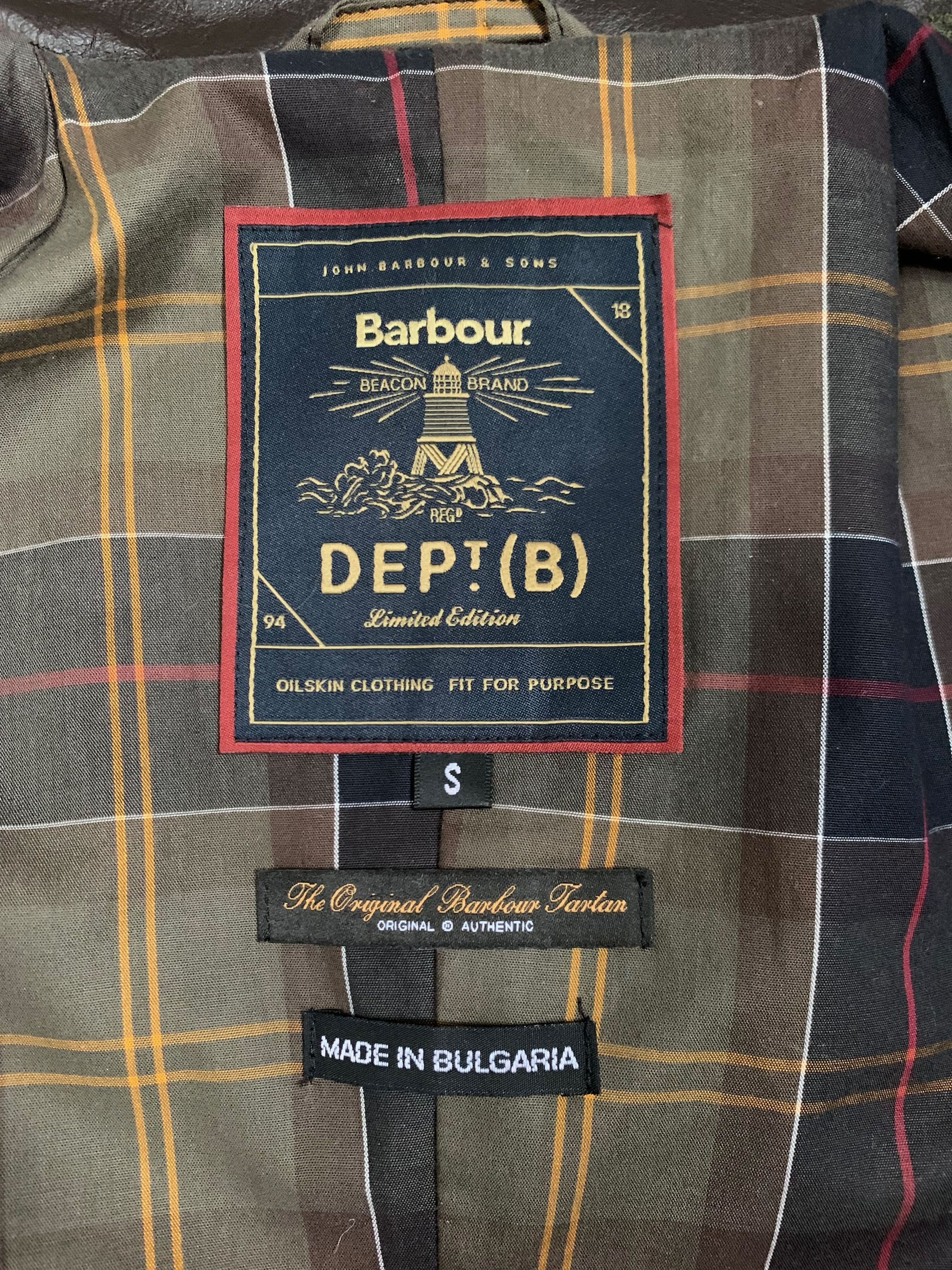 Barbour Beacon Heritage Sports 'Commander' Jacket (007 Skyfall) Size US S / EU 44-46 / 1 - 5 Thumbnail