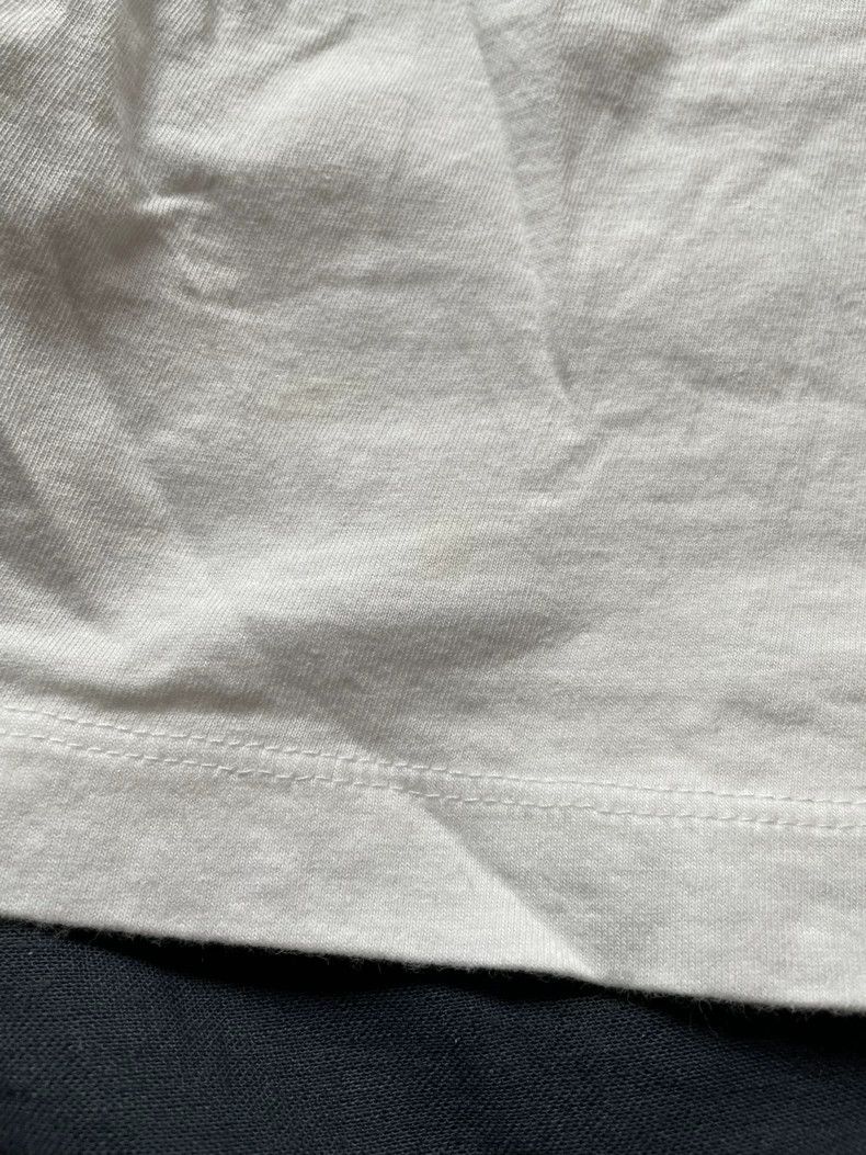 Y's Y's Woven Letter White Long T Short Sleeve Size US M / EU 48-50 / 2 - 7 Thumbnail