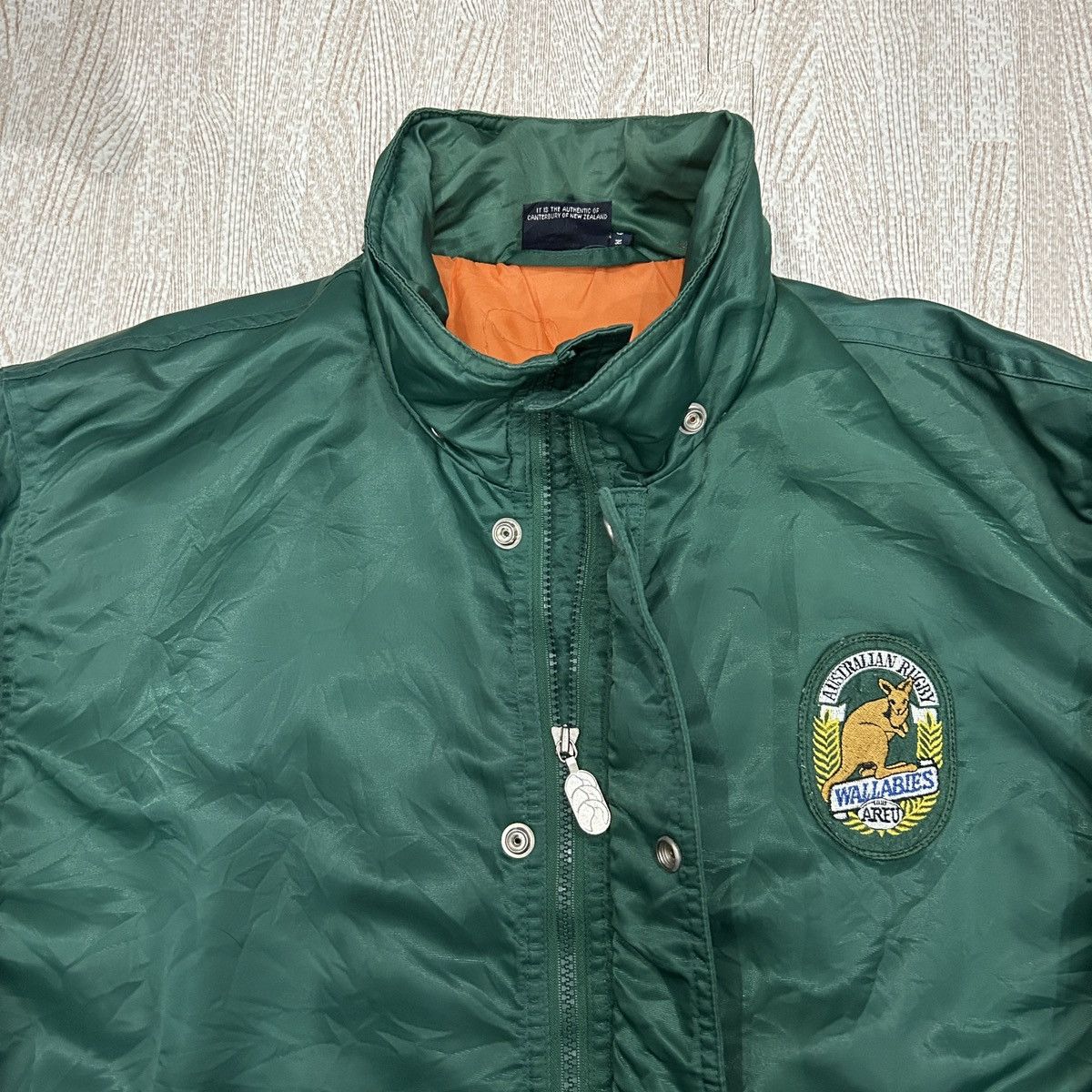 Canterbury of New Zealand × Vintage Vintage Australia Rugby Wallabies Canterbury Jacket Size US L / EU 52-54 / 3 - 8 Thumbnail