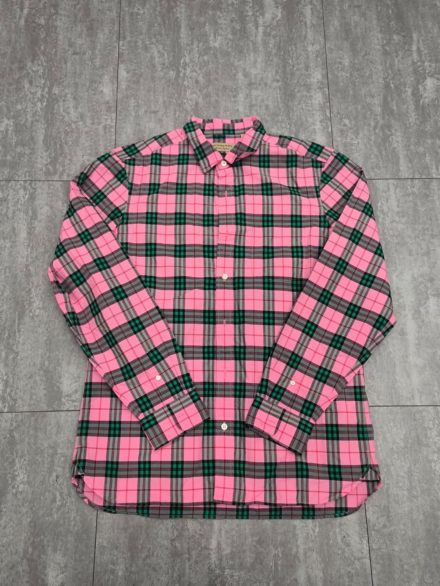 Burberry Burberry Plaid Shirt l Men Size US L / EU 52-54 / 3 - 1 Thumbnail