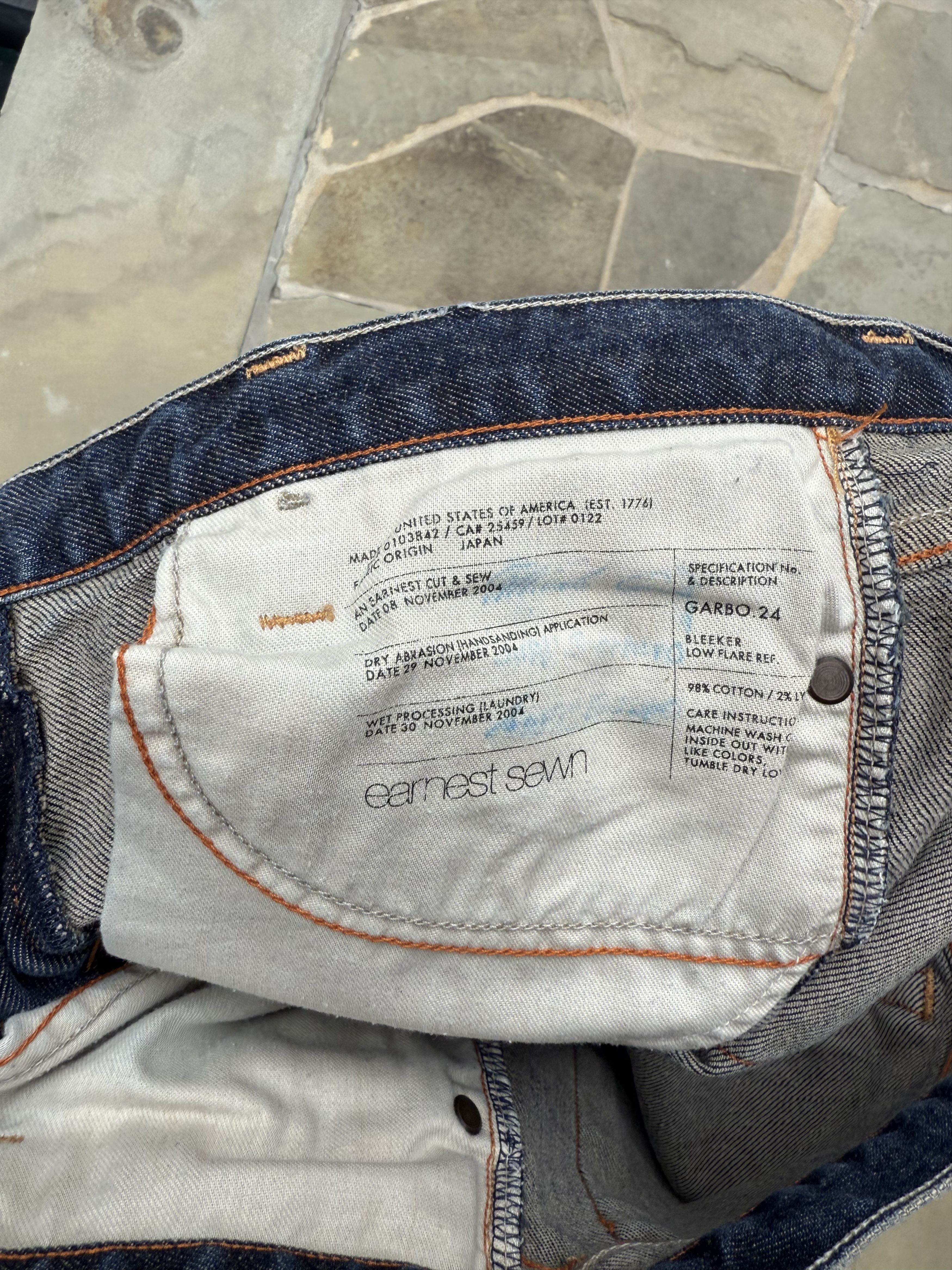 Earnest Sewn Vintage Earnest Sewn Jeans Size 28" / US 6 / IT 42 - 5 Thumbnail