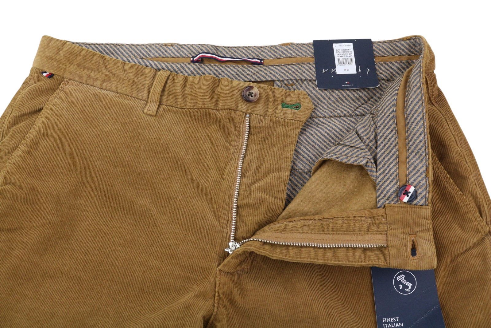 Tommy Hilfiger DENTON CHINO CORDUROY W35/L34 Straight Fit Leg Pants 85363 Size US 35 - 8 Thumbnail