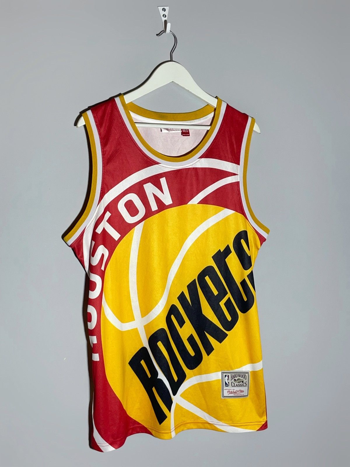 Mitchell & Ness × NBA Houston Rockets Overprint NBA Basketball Jersey Size US L / EU 52-54 / 3 - 2 Thumbnail