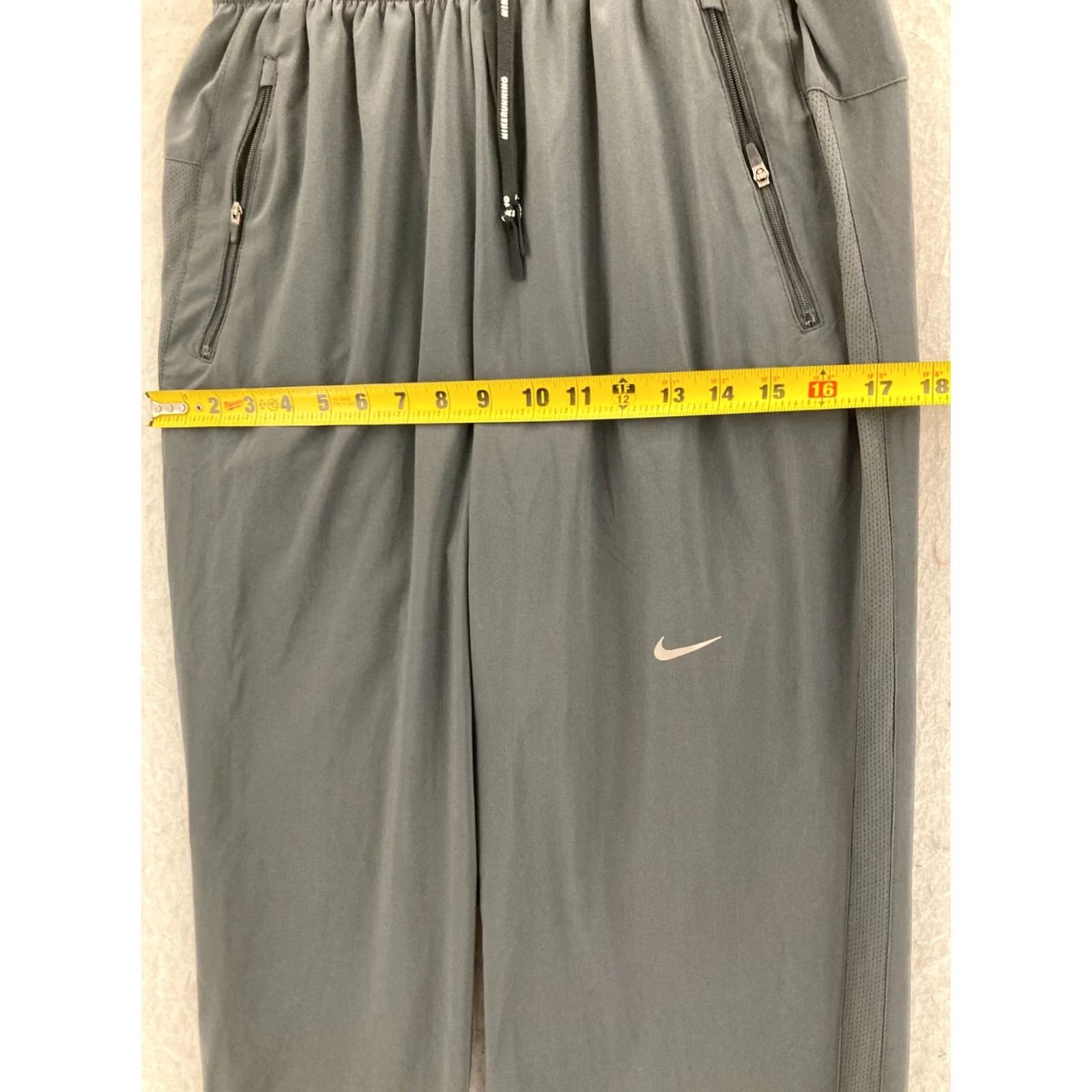 Nike Nike Dri-FIT Womens Pants Running Black Medium Size 32" / US 10 / IT 46 - 3 Thumbnail