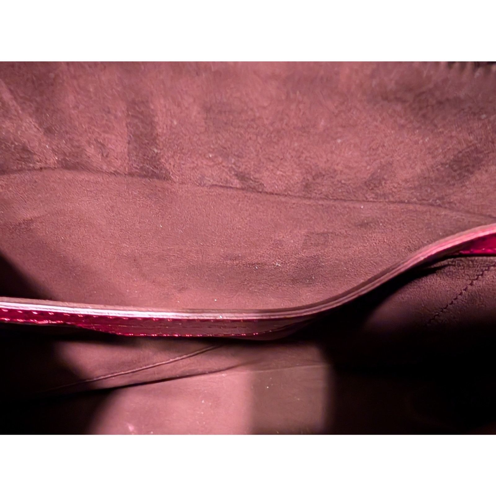 Stella McCartney STELLA MCCARTNEY Vegan Leather Red with stars Clutch EUC Size ONE SIZE - 5 Thumbnail