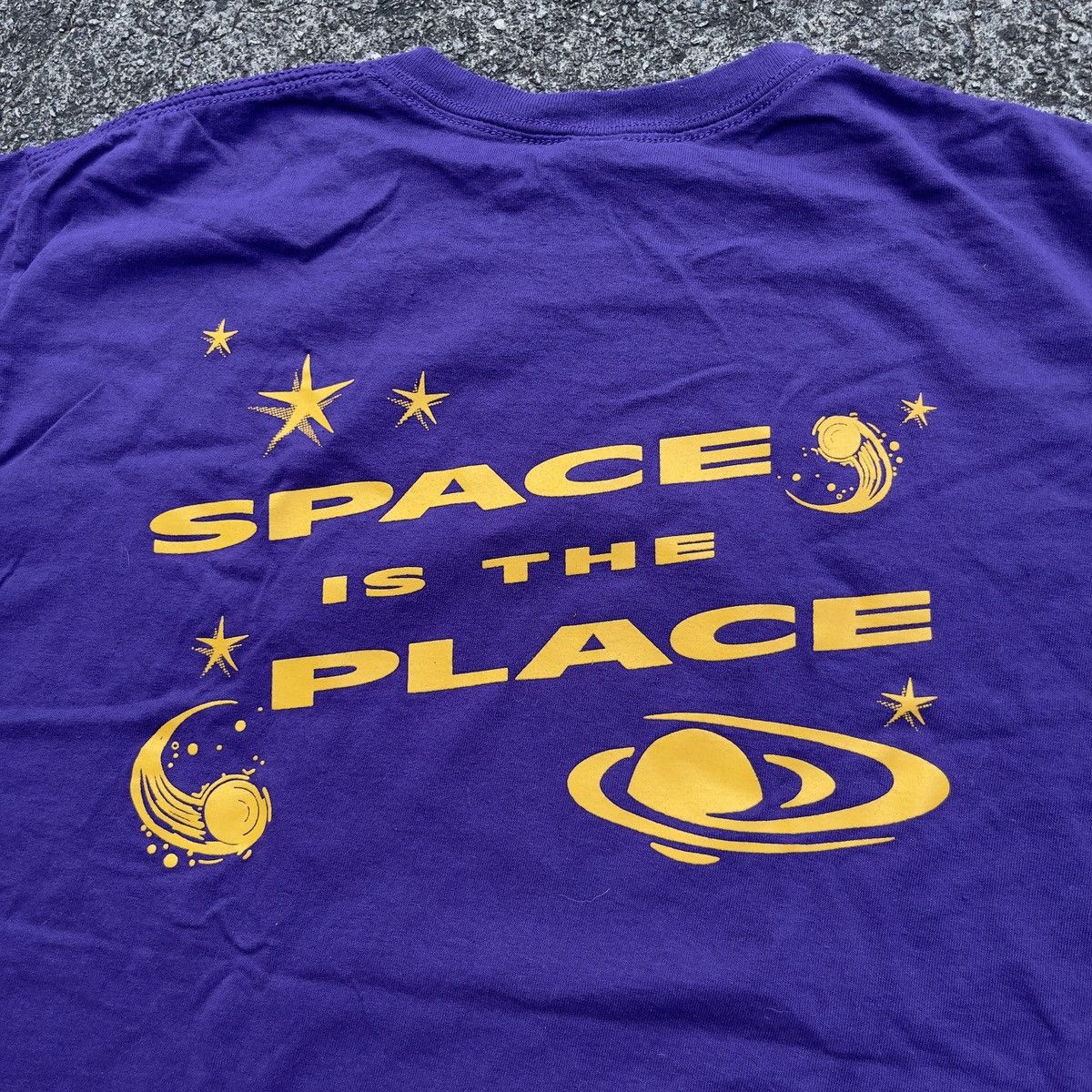 Band Tees × Vintage Vintage SUN RA ARKESTRA SPACE IS THE PLACE Shirt Size US L / EU 52-54 / 3 - 6 Thumbnail