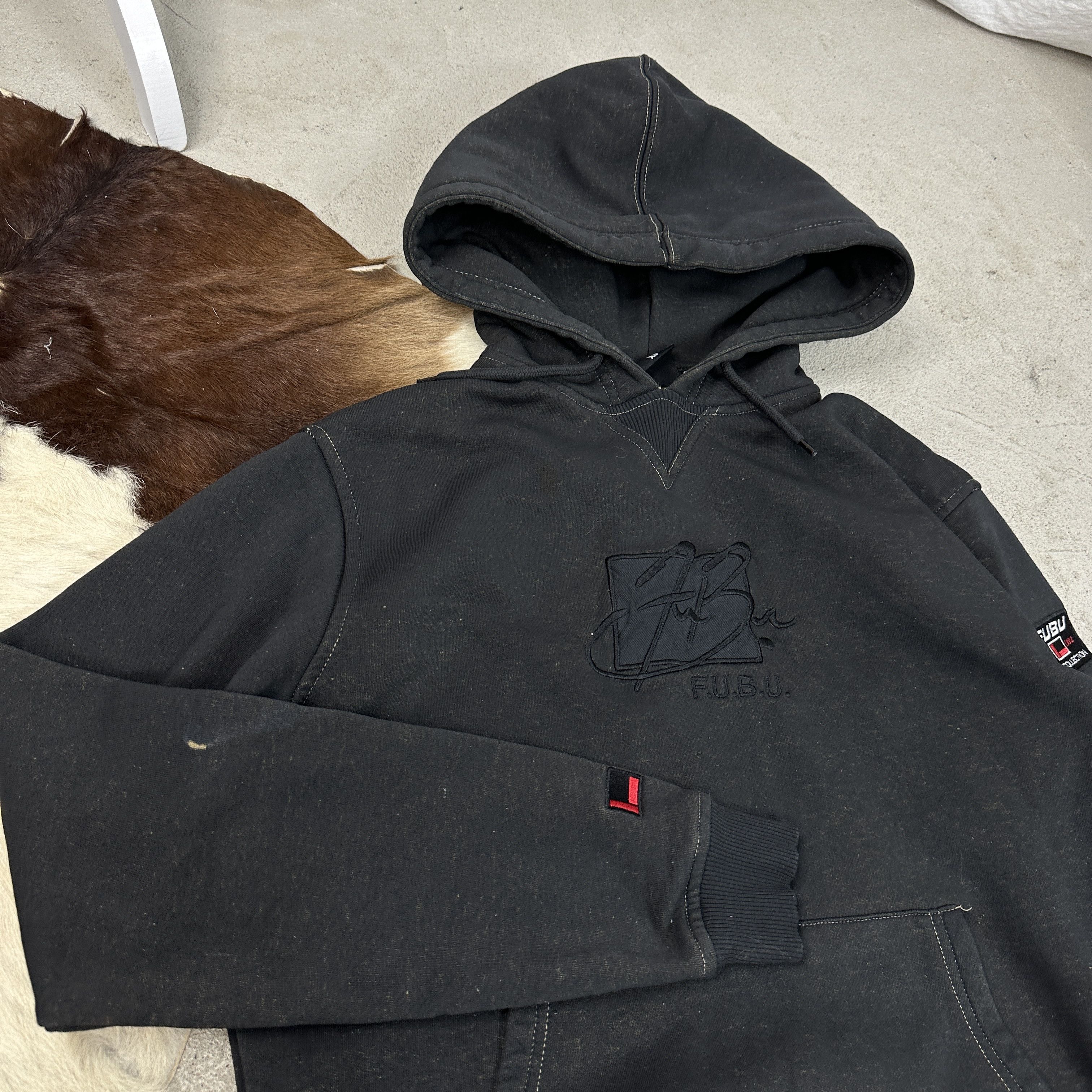 Fubu × Vintage Vintage Streetwear Fubu Dyed Hip-Hop Hoodie 00s Size US M / EU 48-50 / 2 - 4 Thumbnail